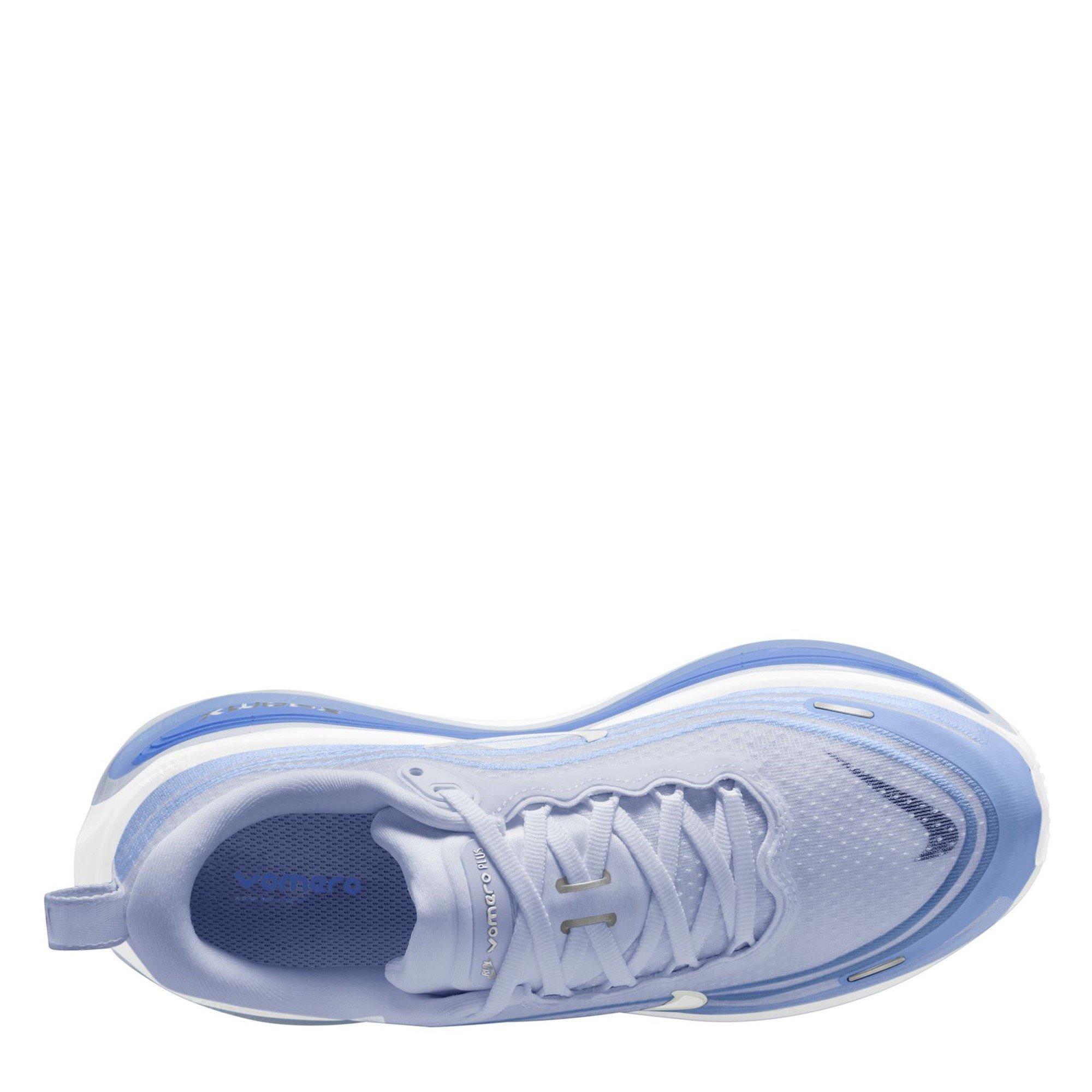 Grey/Wht-Pulse - Nike - Vomero Plus Womens Running Shoes - 9