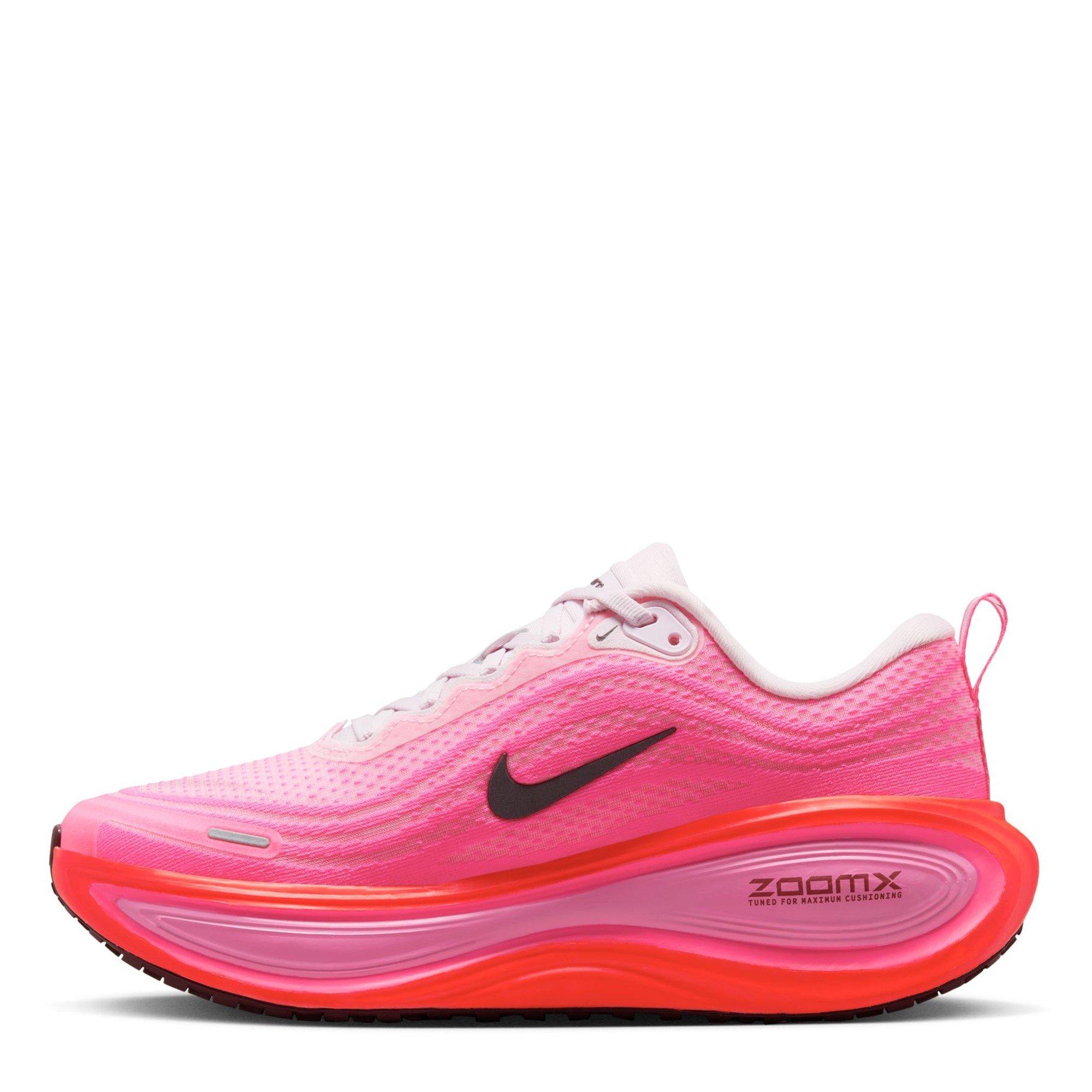 Pink/Burgundy - Nike - Vomero Plus Womens Running Shoes - 2
