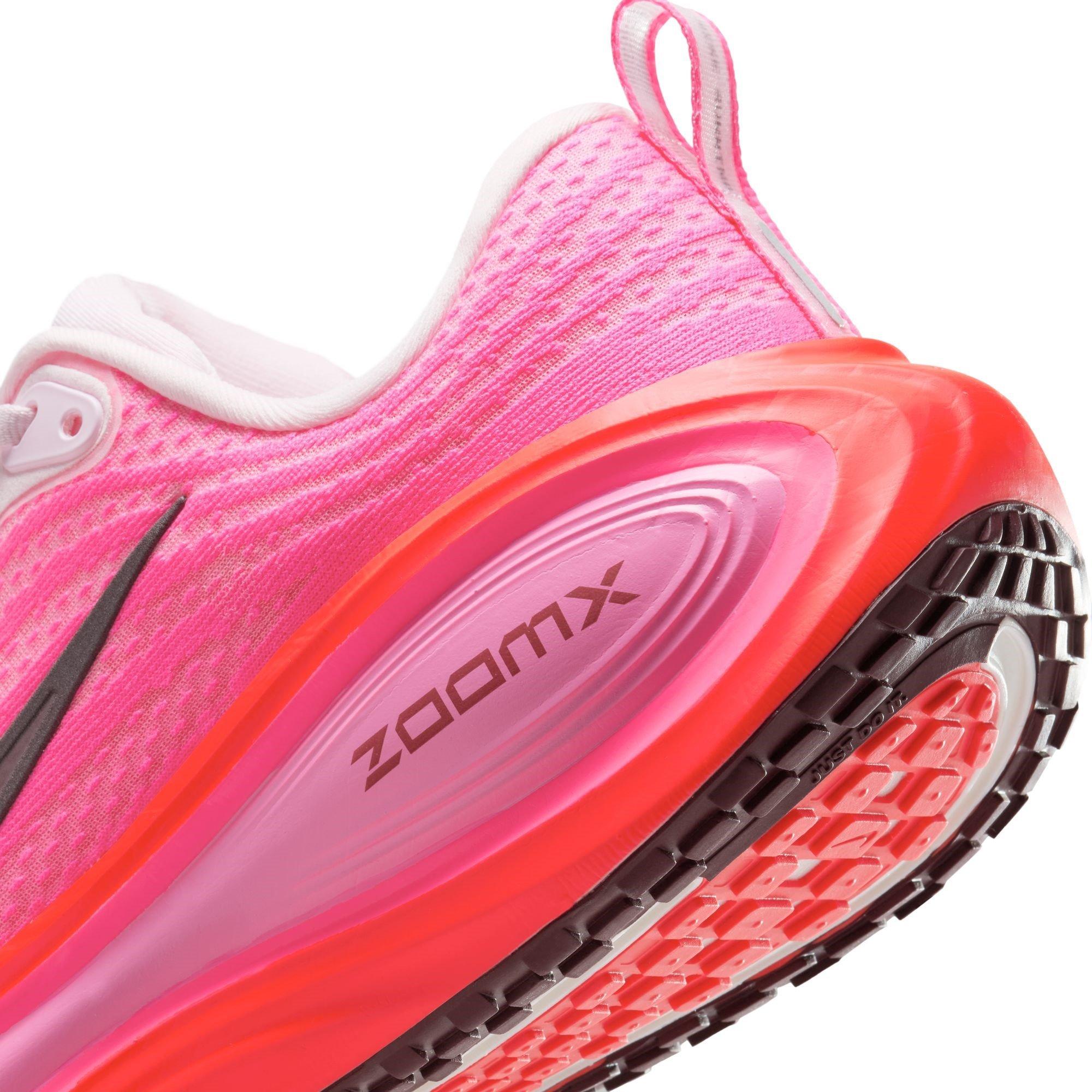 Pink/Burgundy - Nike - Vomero Plus Womens Running Shoes - 8