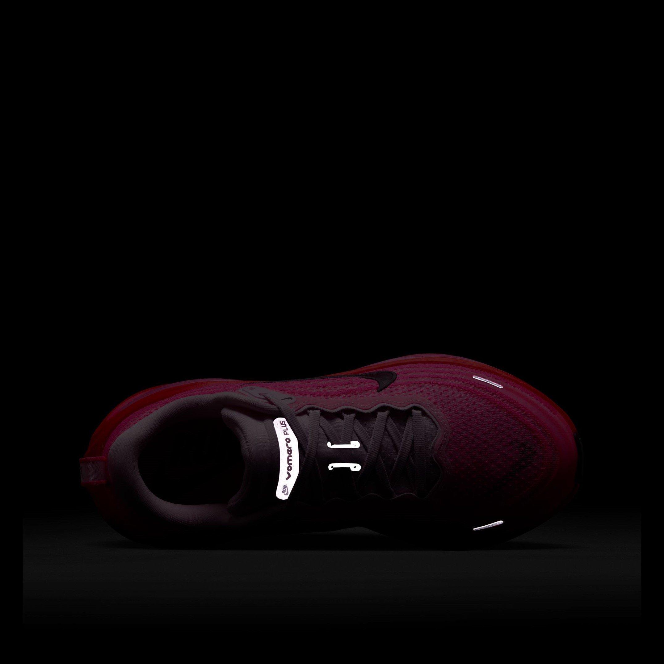 Pink/Burgundy - Nike - Vomero Plus Womens Running Shoes - 9