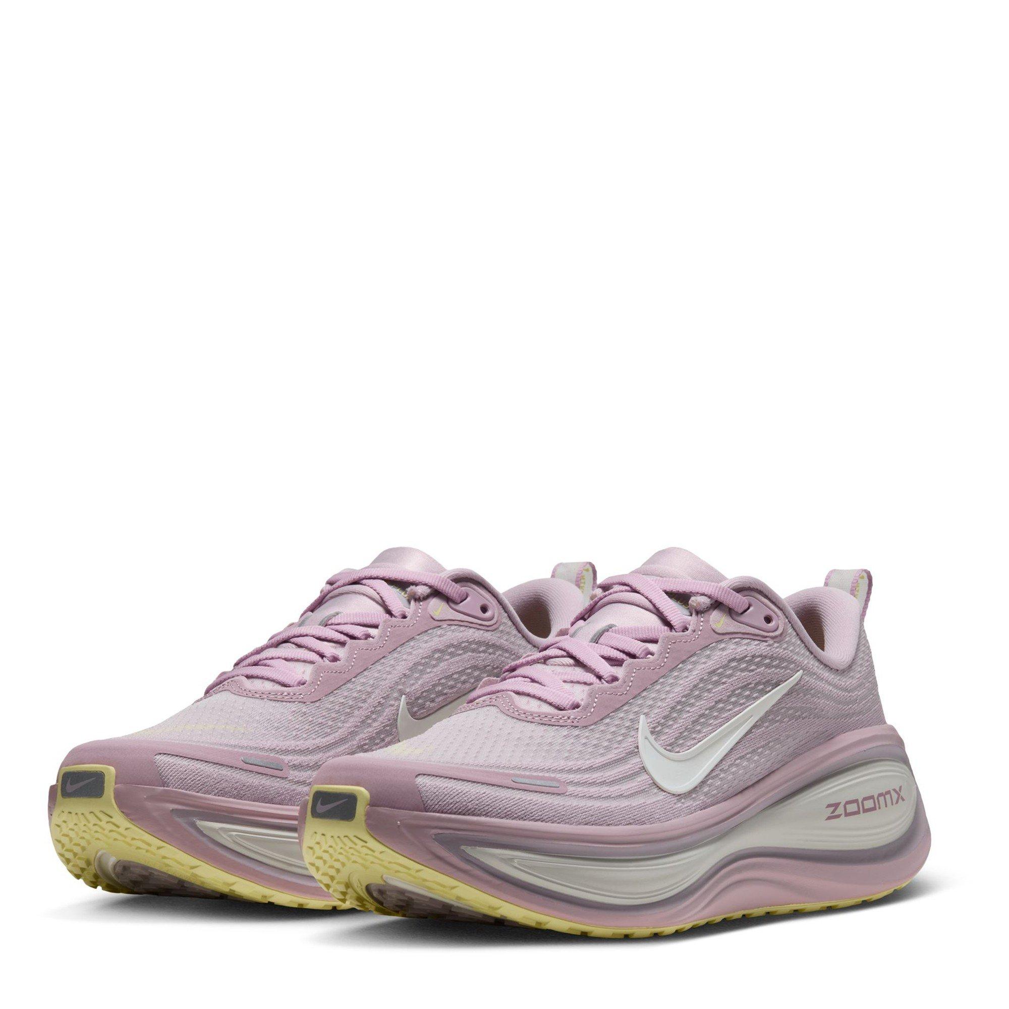 Rose/Silv/Lilac - Nike - Vomero Plus Womens Running Shoes - 4