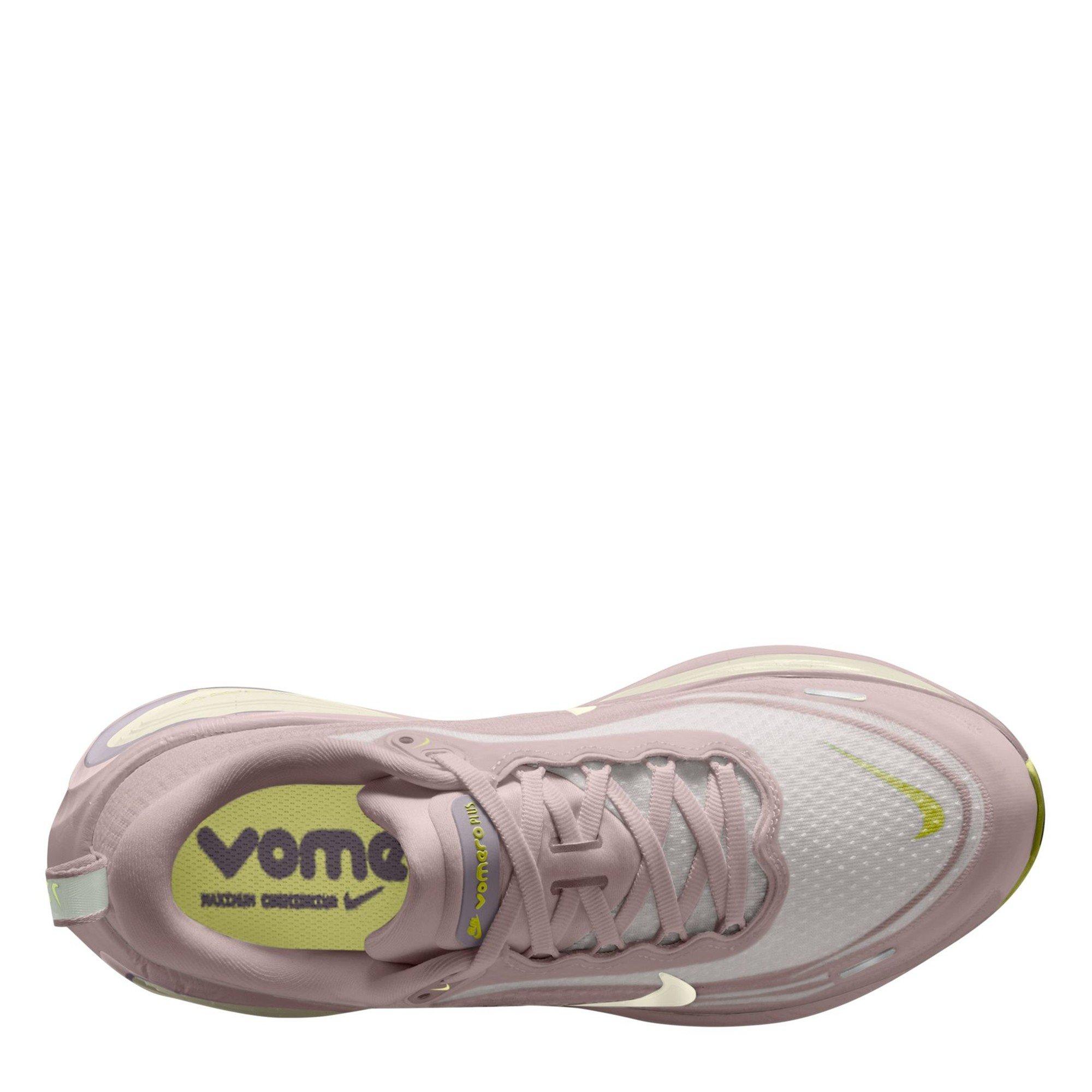 Rose/Silv/Lilac - Nike - Vomero Plus Womens Running Shoes - 9