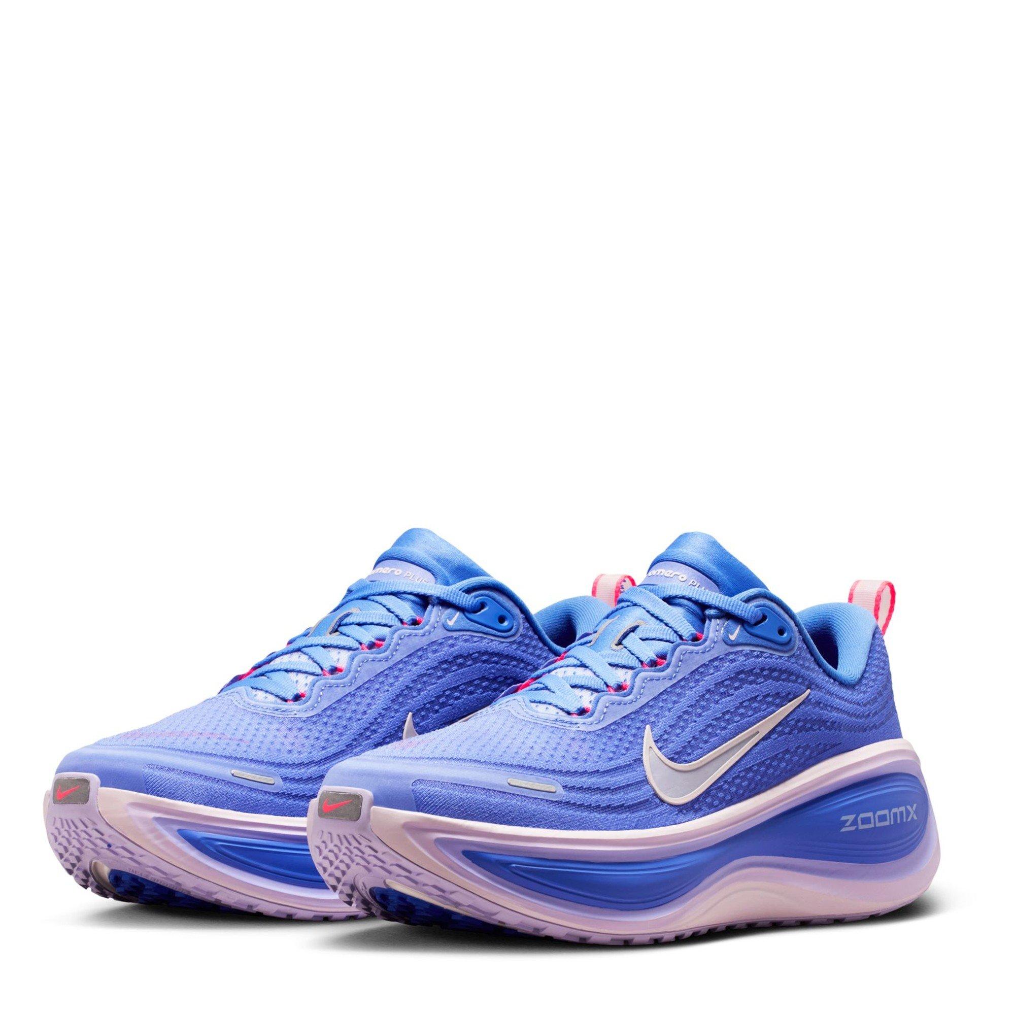 Sapphire/Violet - Nike - Vomero Plus Womens Running Shoes - 4