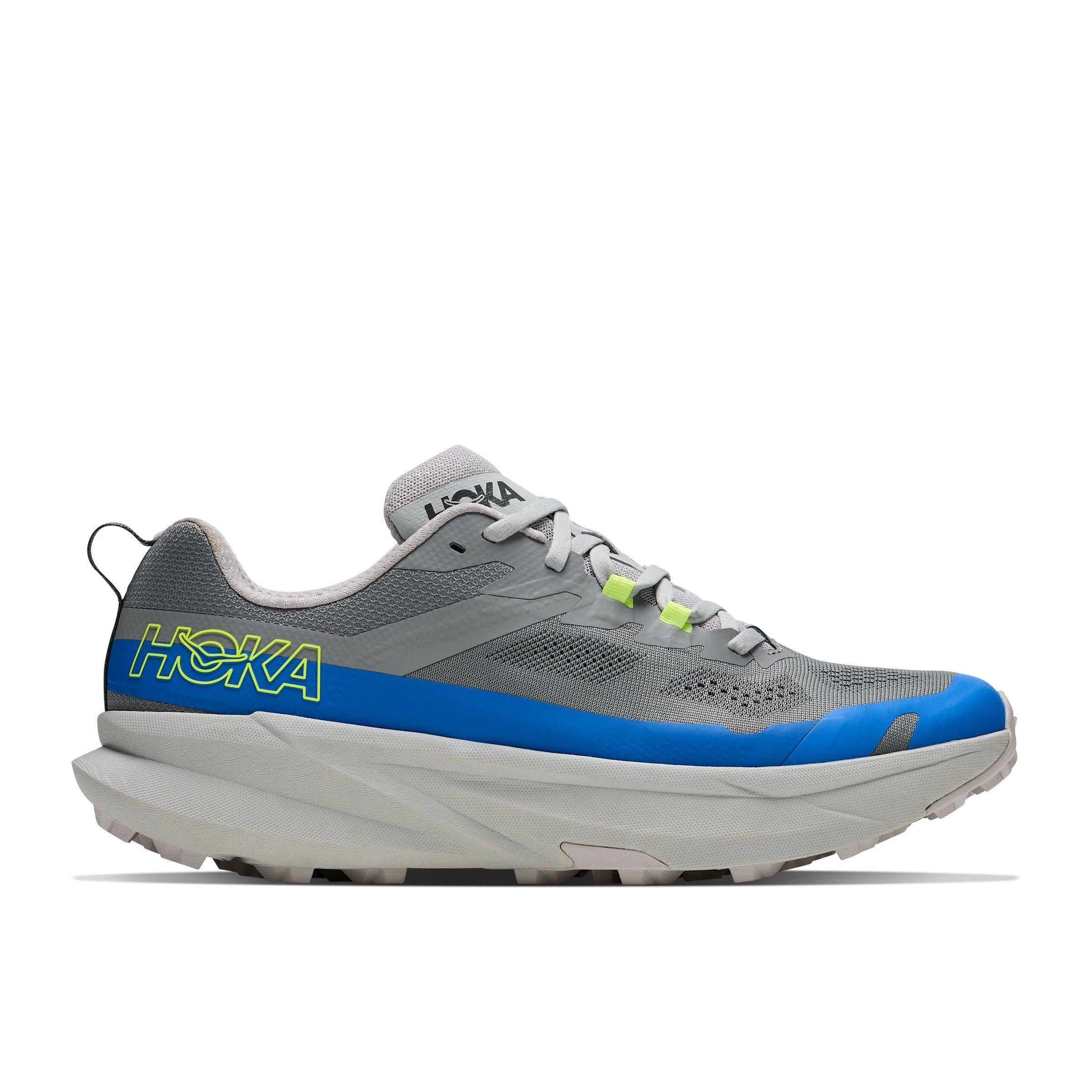 Grey/Stardust - Hoka - Men's Torrent 5 Trail Running Shoes - 1