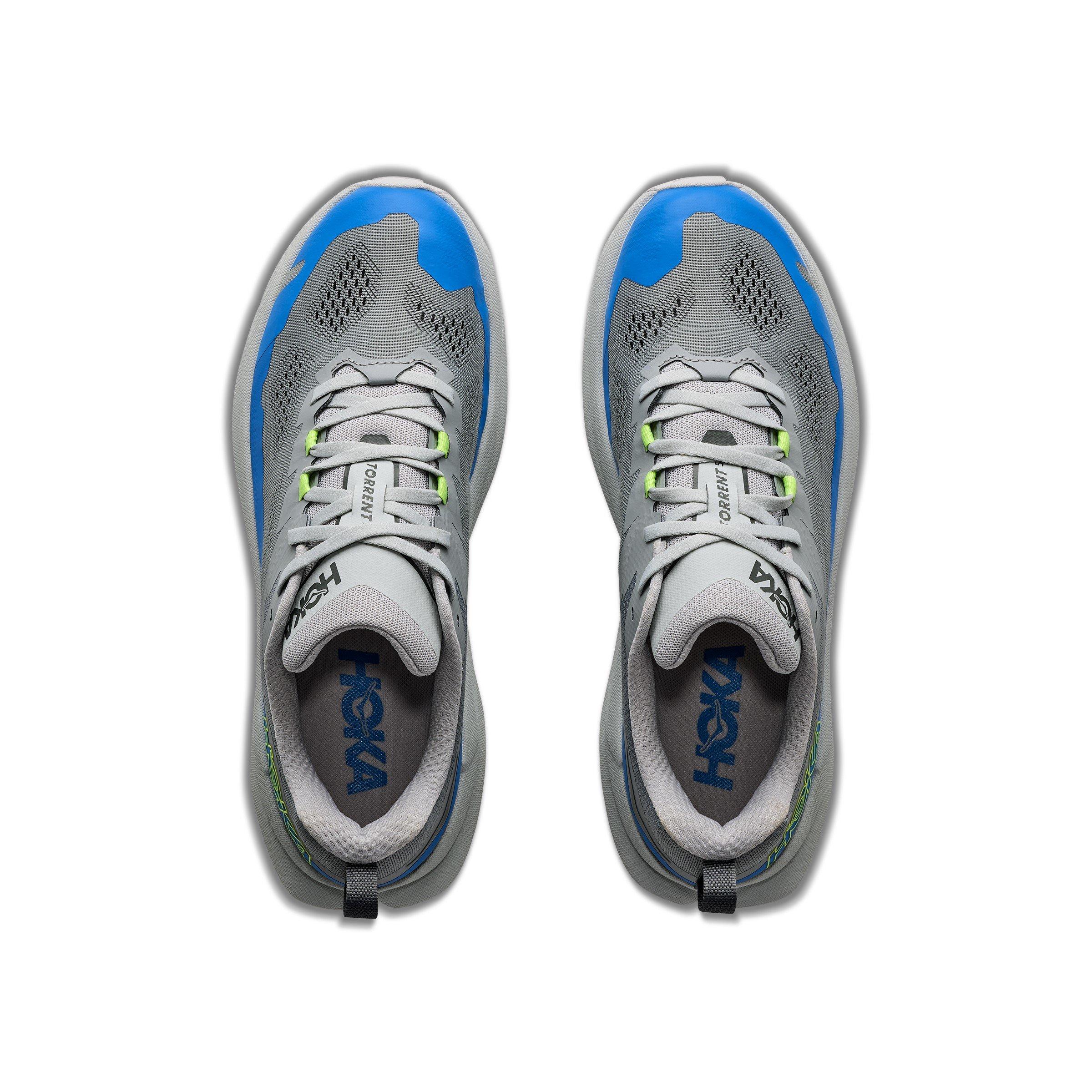 Grey/Stardust - Hoka - Men's Torrent 5 Trail Running Shoes - 2