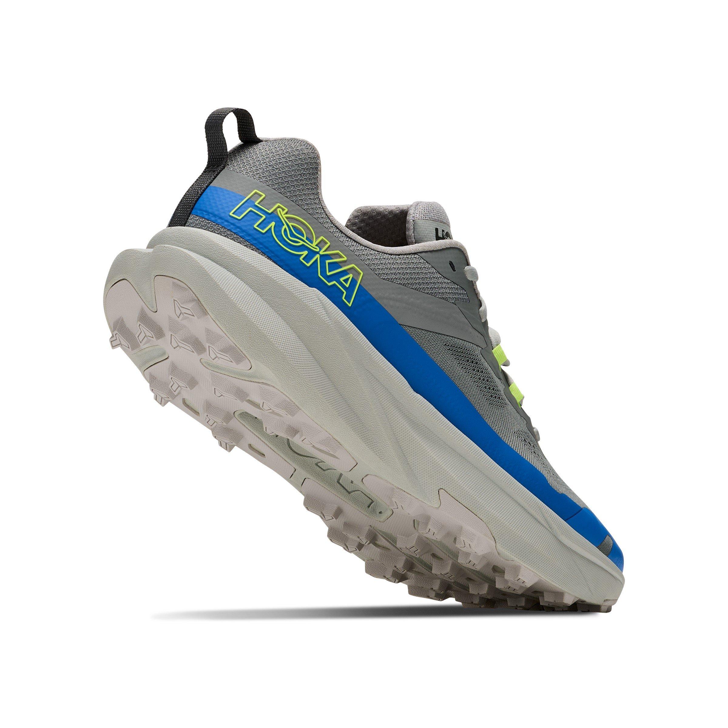 Grey/Stardust - Hoka - Men's Torrent 5 Trail Running Shoes - 5