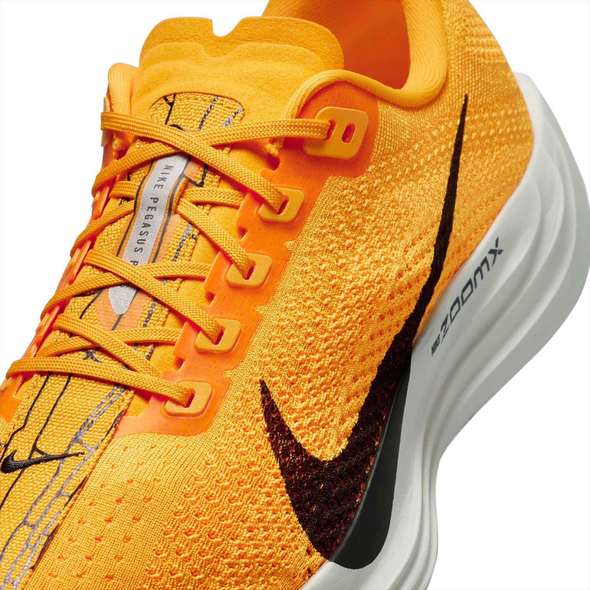 Gold/Blk-Orange - Nike - Pegasus Plus LV8 Mens Running Shoes - 11