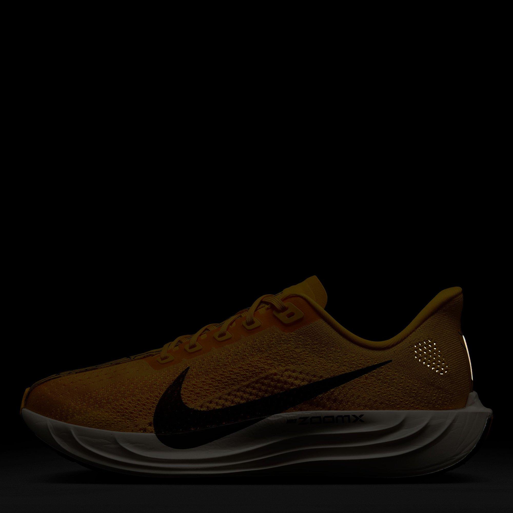 Gold/Blk-Orange - Nike - Pegasus Plus LV8 Mens Running Shoes - 7