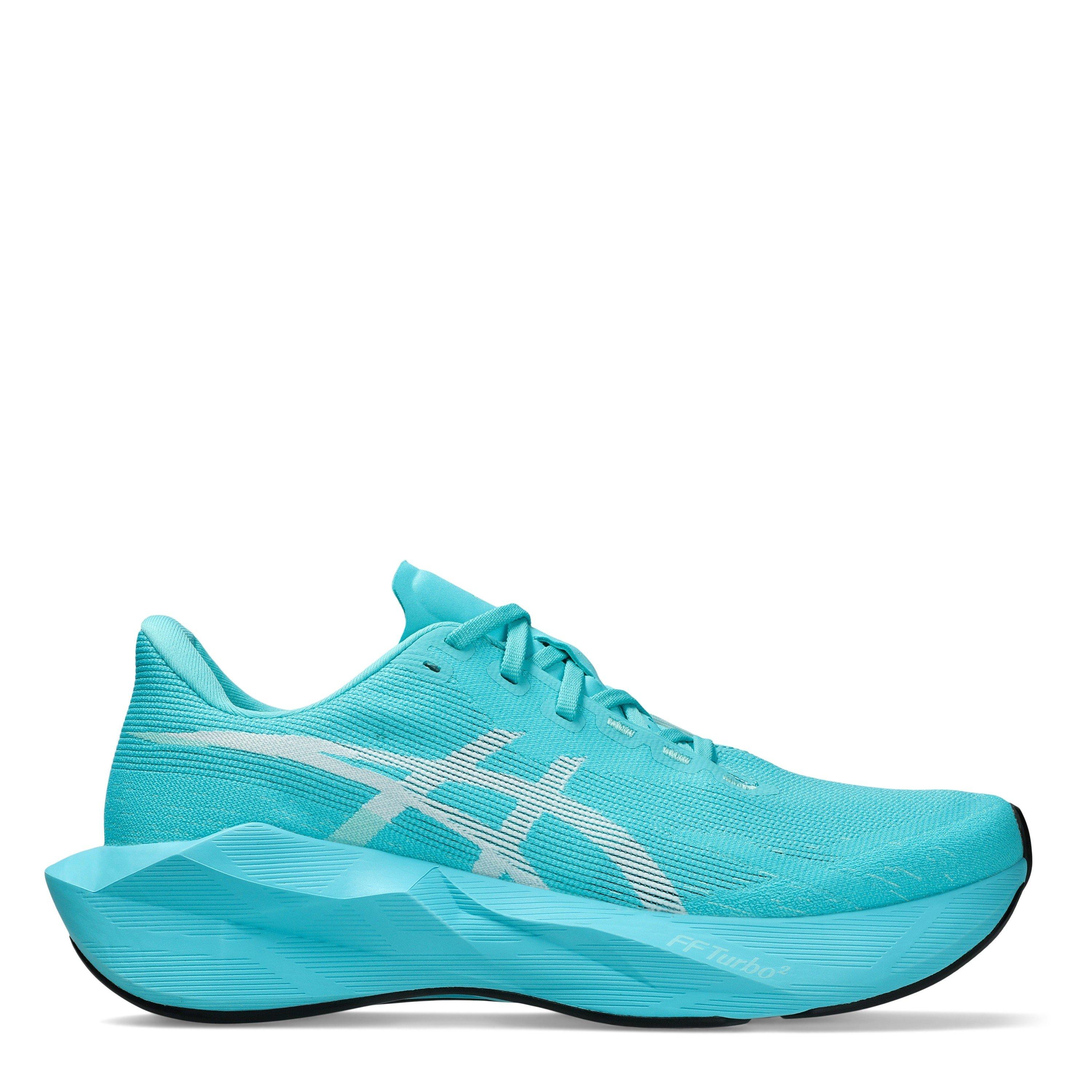 Asics Men's Novablast 6 Running Shoes - Aqua/White - 9.5 (44.5)