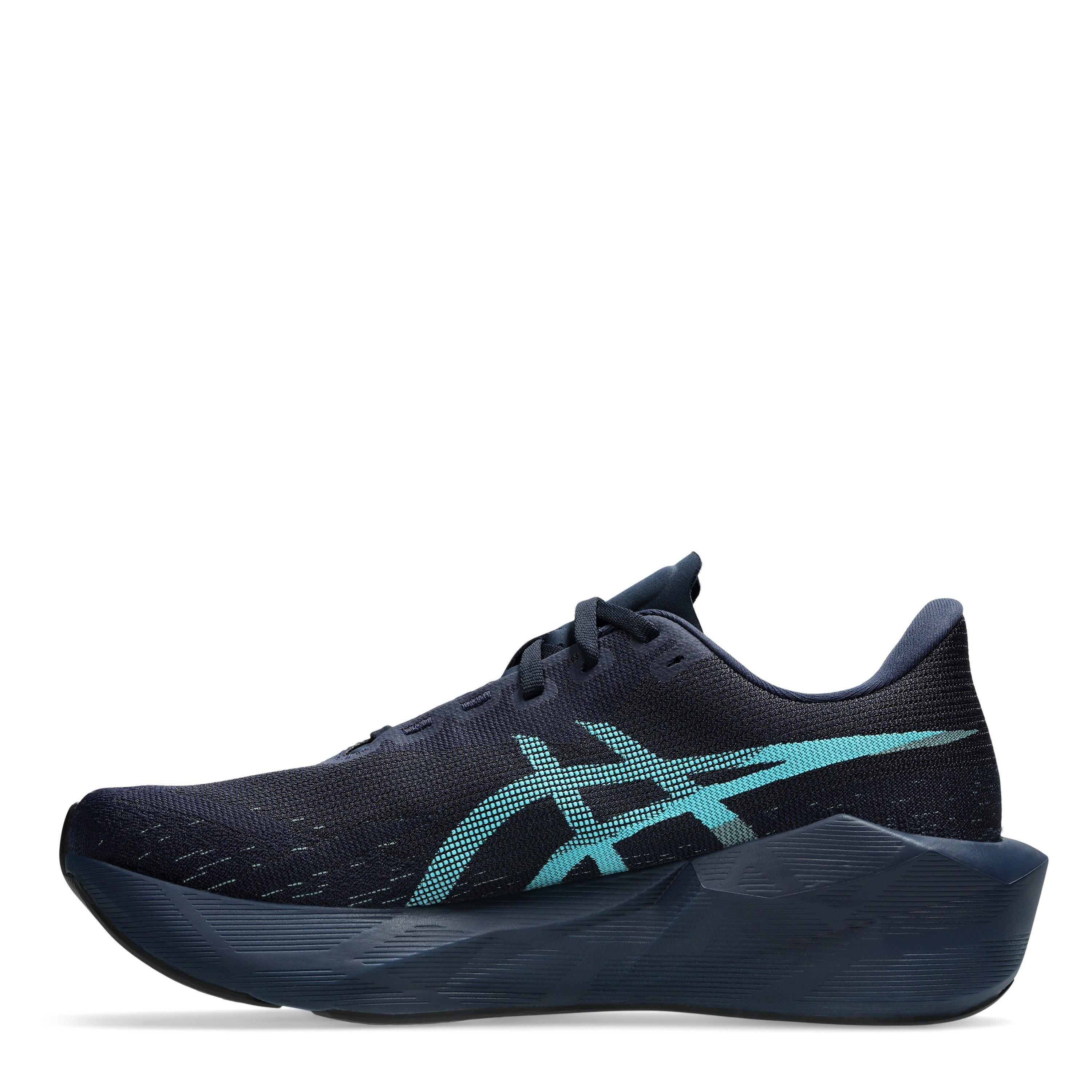 Midnight/Aqua - Asics - Asics Novablast 6 Mens Running Shoes - 2