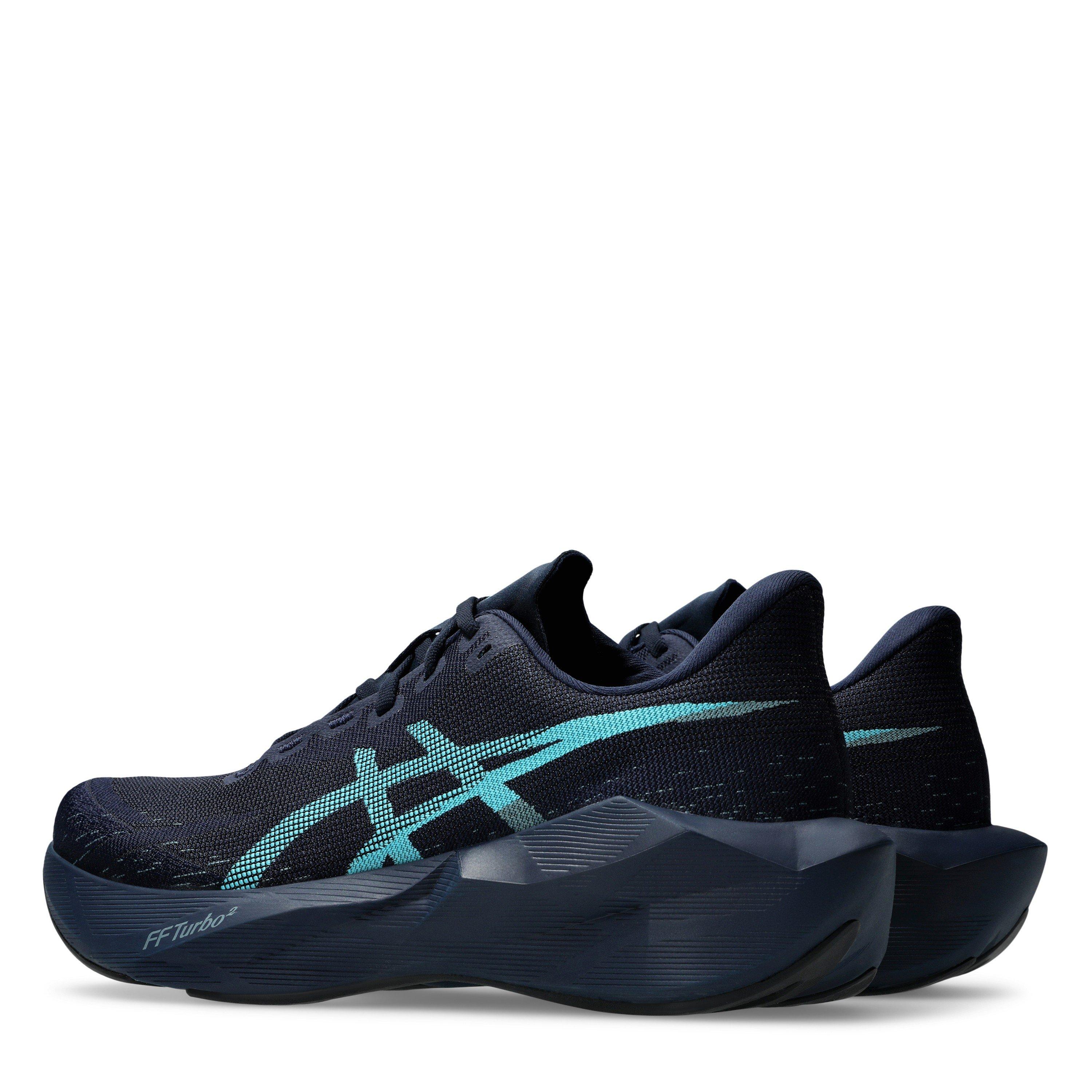 Midnight/Aqua - Asics - Asics Novablast 6 Mens Running Shoes - 5