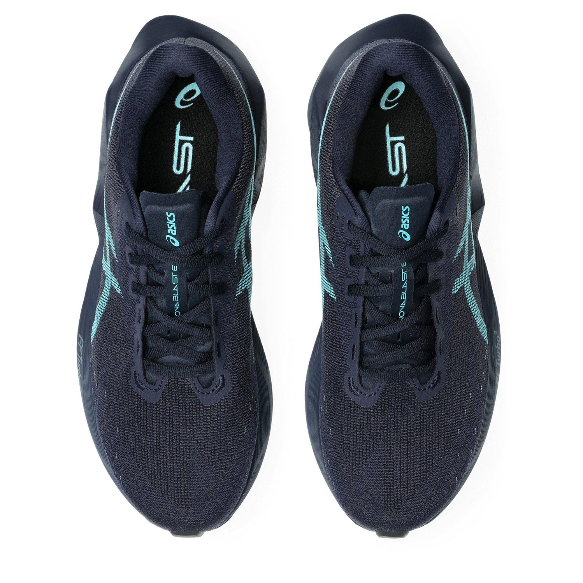 Midnight/Aqua - Asics - Asics Novablast 6 Mens Running Shoes - 6