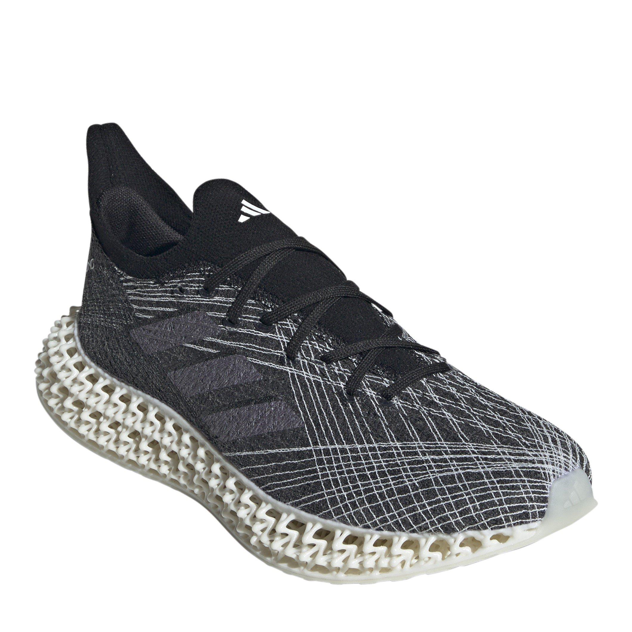 Nero/Grigio Cinque - adidas - X Strung Everyday Neutral Road Running Shoes - 3