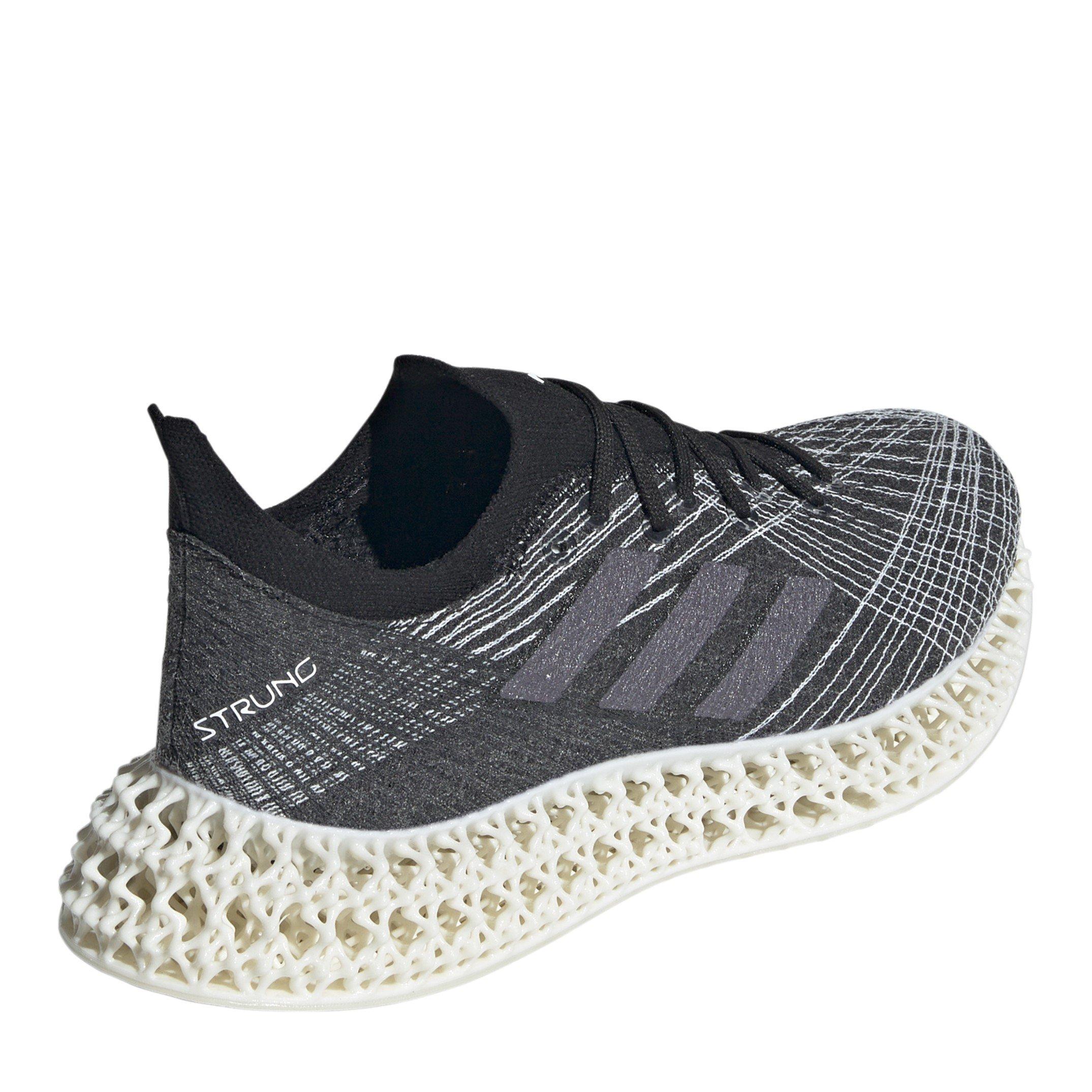 Nero/Grigio Cinque - adidas - X Strung Everyday Neutral Road Running Shoes - 4
