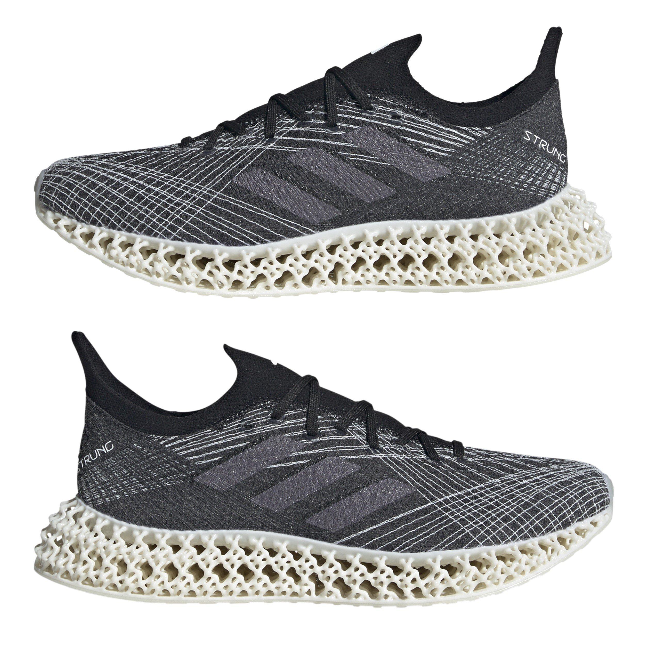 Nero/Grigio Cinque - adidas - X Strung Everyday Neutral Road Running Shoes - 9