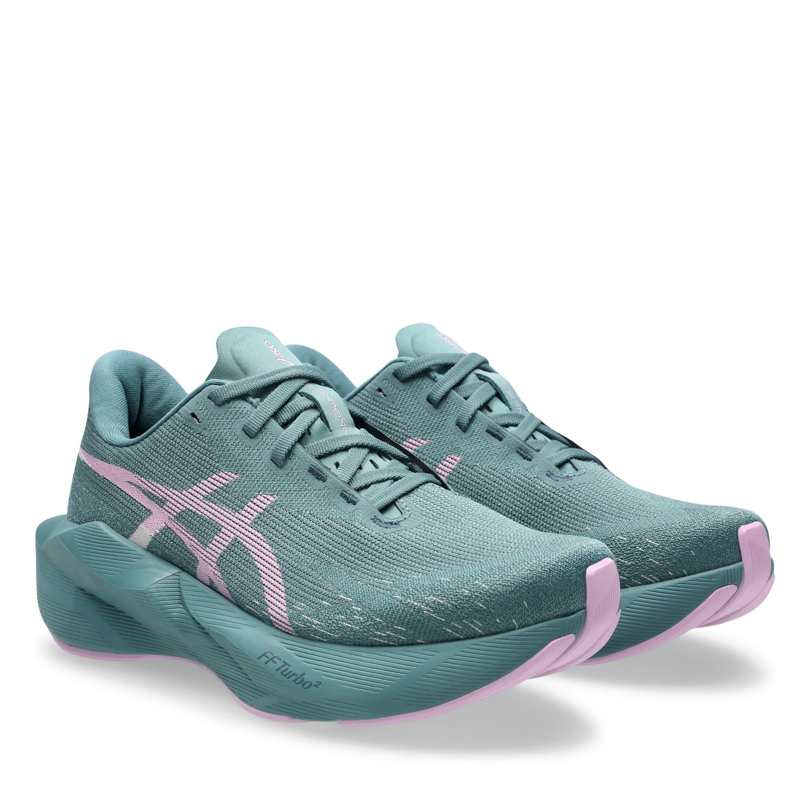 Teal/Lilas brumeux - Asics - Asics Novablast 6 Womens Running Shoe - 4