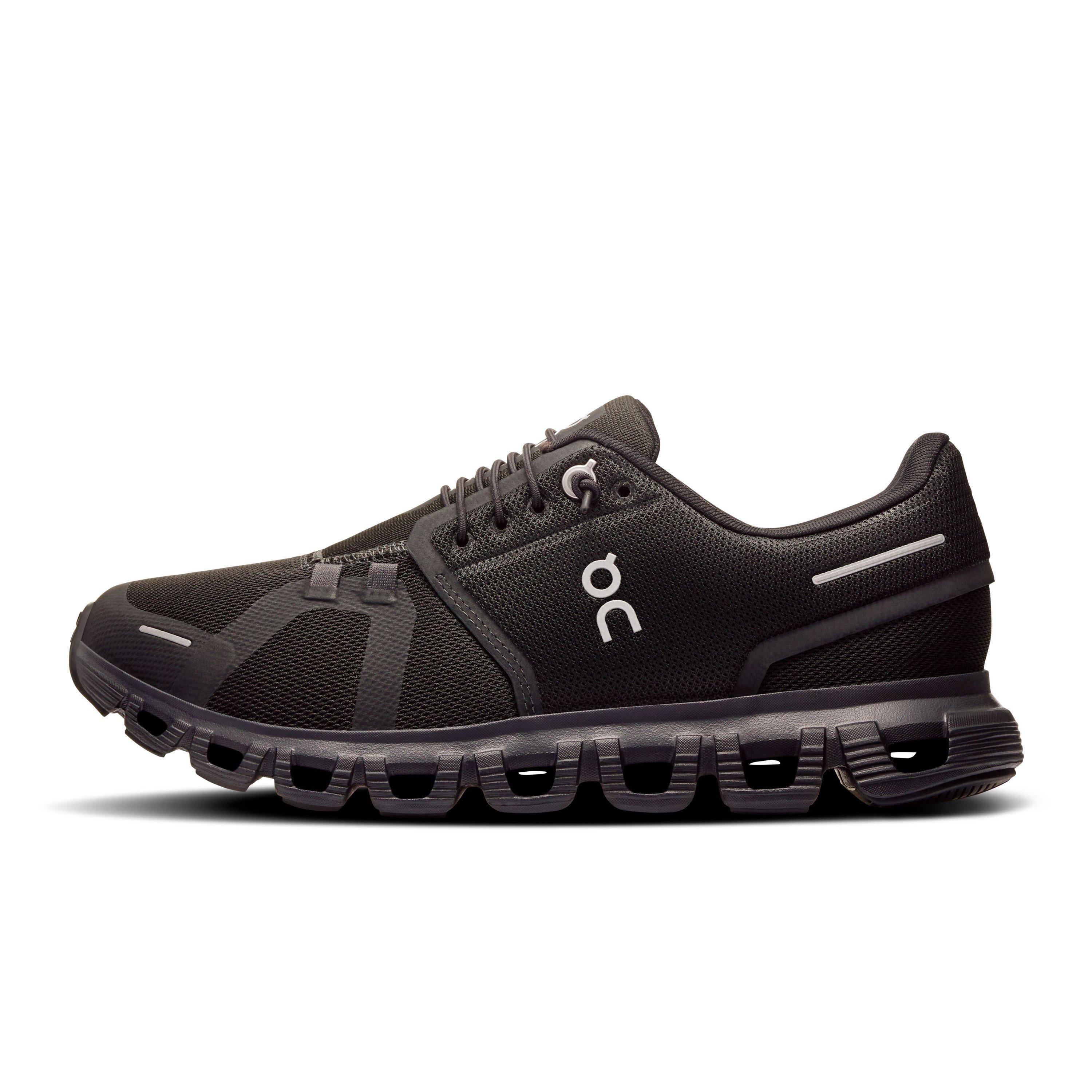 All Black - On - Womens Cloud 6 Running Shoes - 2