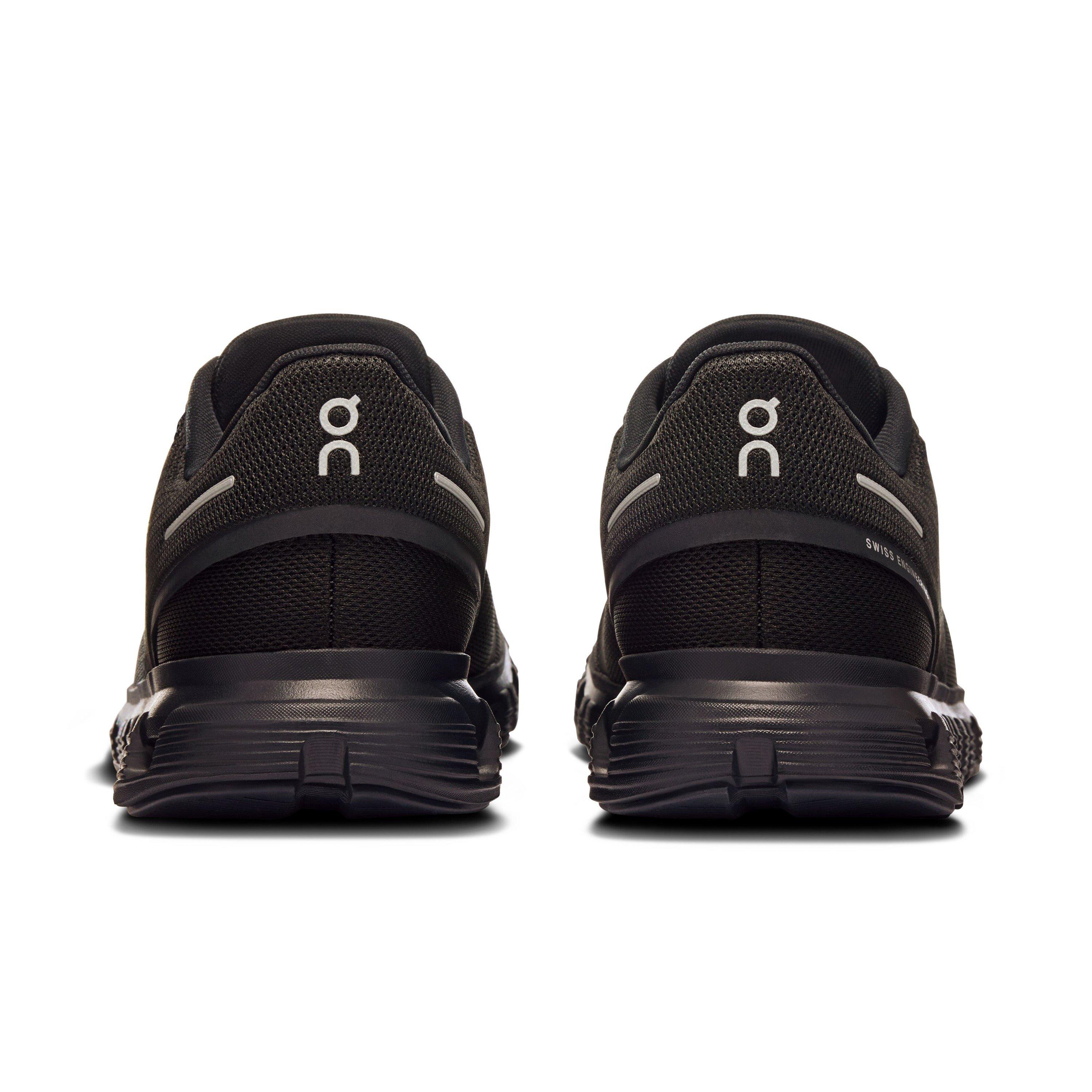All Black - On - Womens Cloud 6 Running Shoes - 5