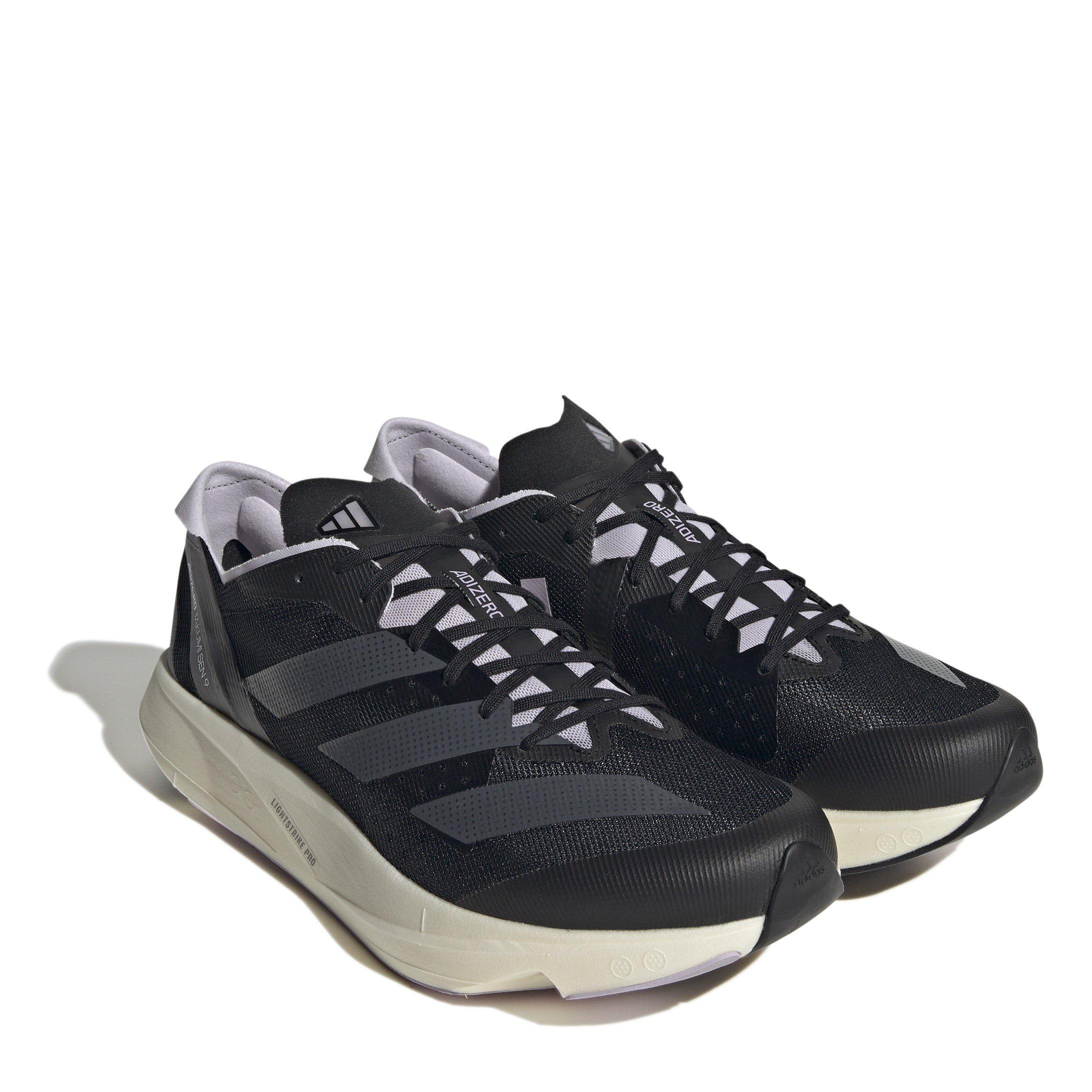 Black/White - adidas - Takumi Sen 9 Men's Running Shoes Mens - 3
