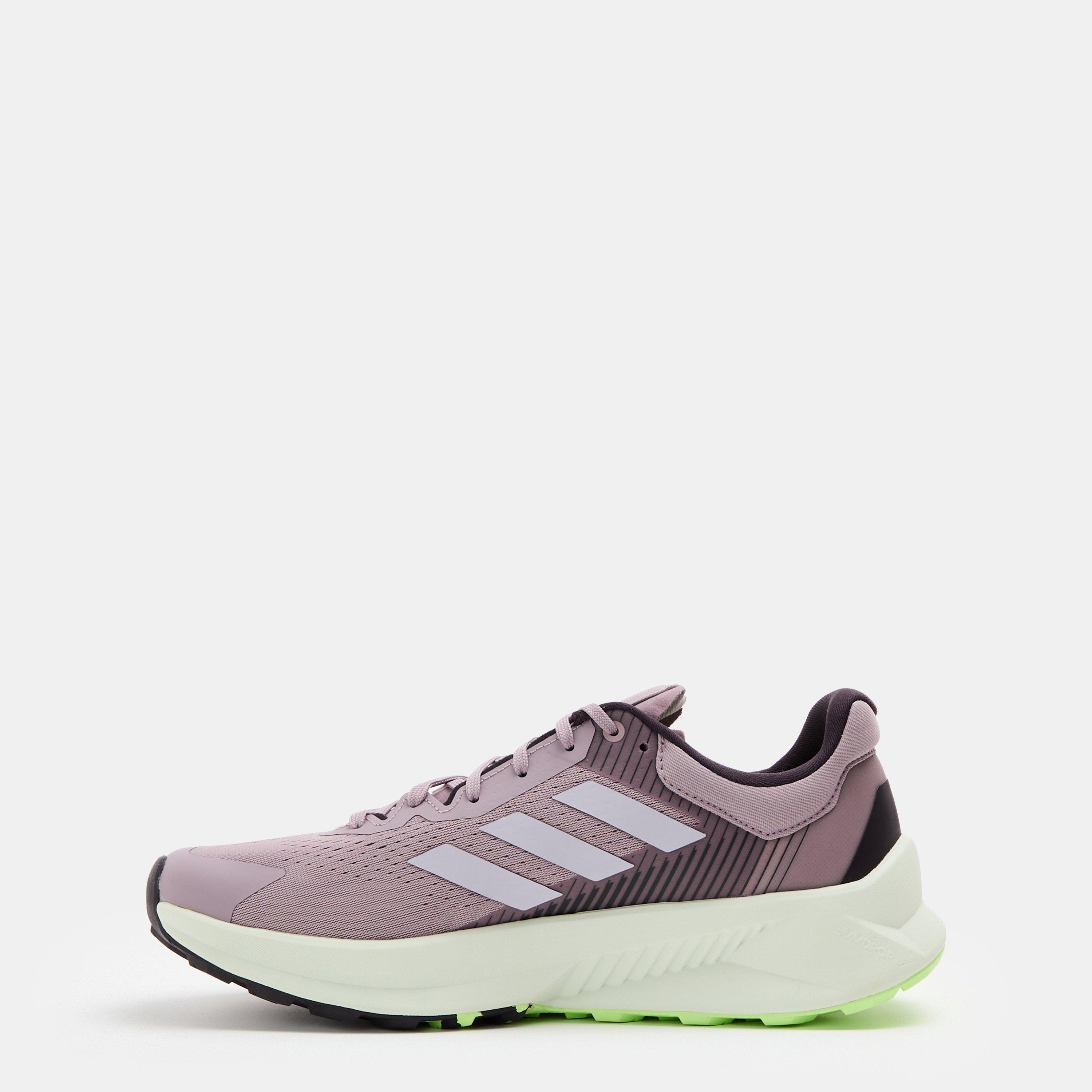 Purple - adidas - Terrex Soulstride Flow W Trail Running Shoes Womens - 2
