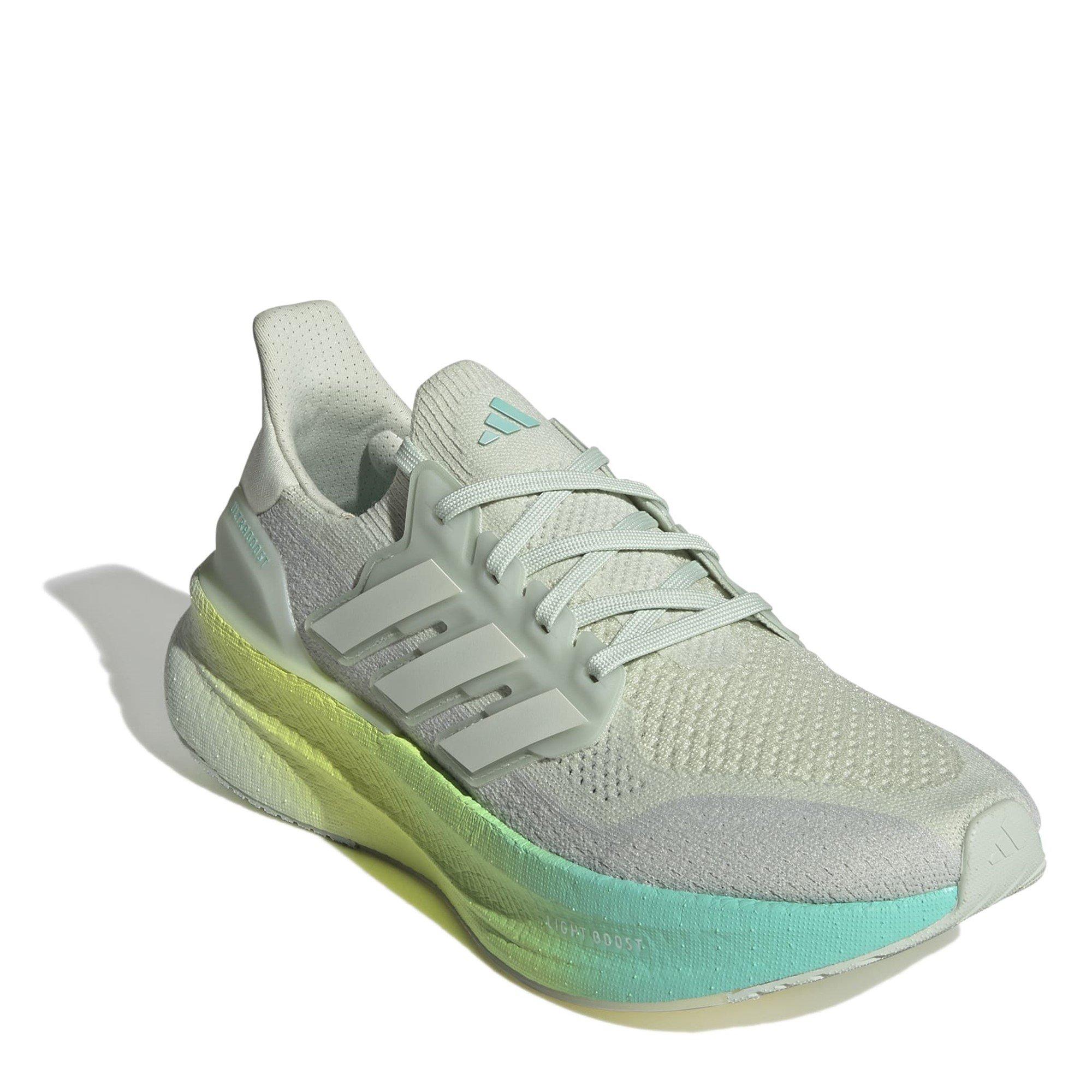 Green/Jade/Lime - adidas - Ultraboost 5 Mens Running Shoes - 3