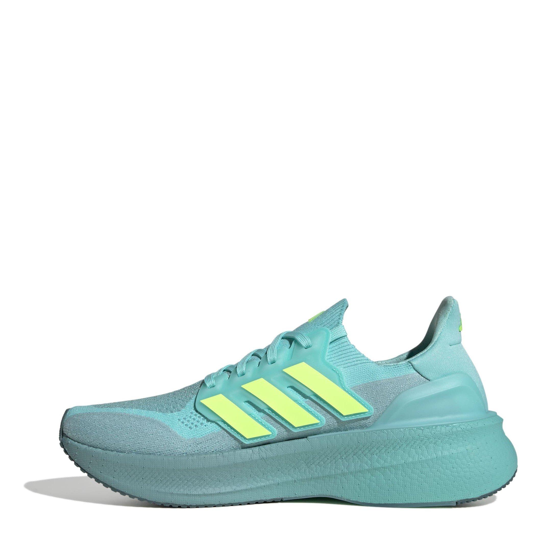 Aqua/Lemon/Mint - adidas - Ultraboost 5 Mens Running Shoes - 2