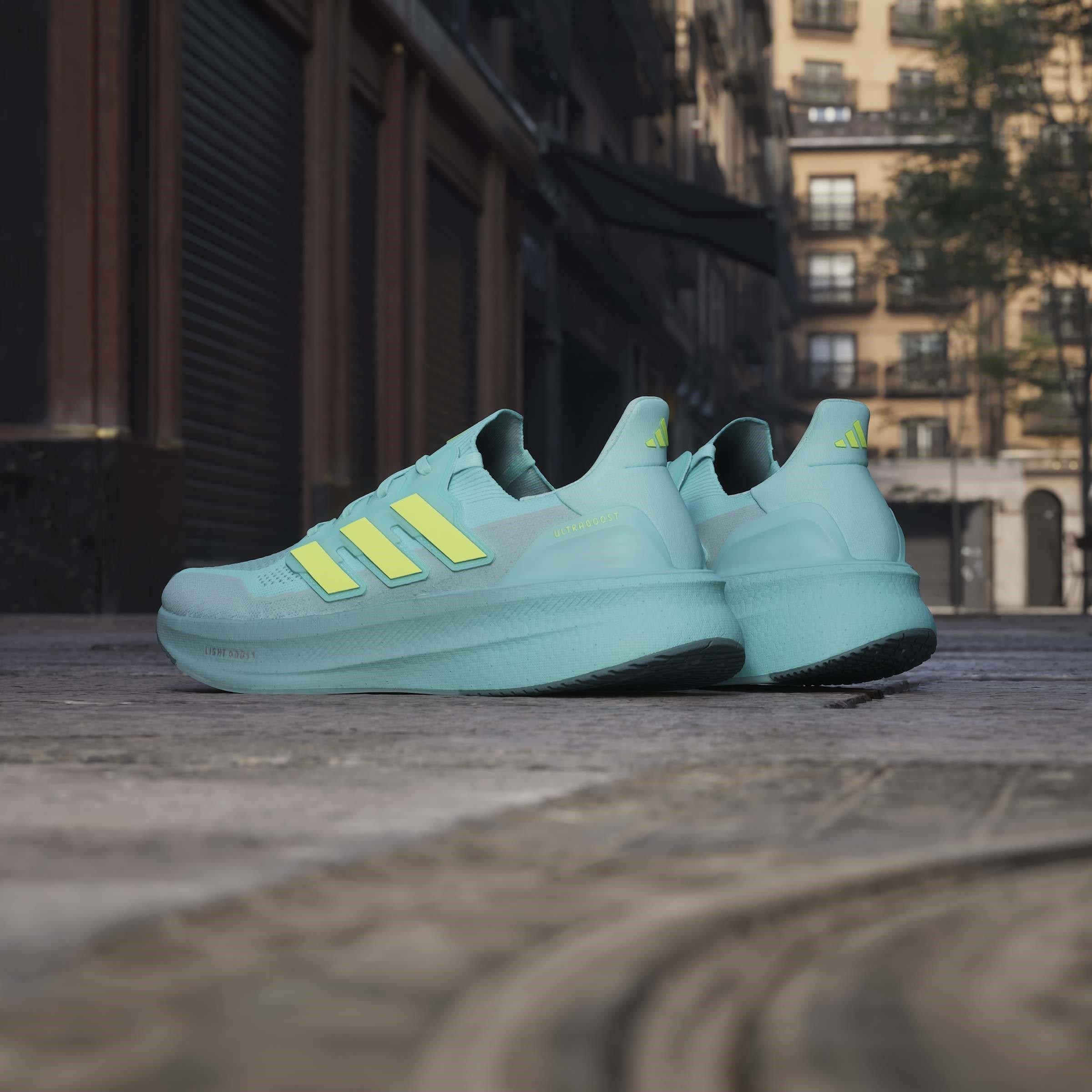 Aqua/Lemon/Mint - adidas - Ultraboost 5 Mens Running Shoes - 13