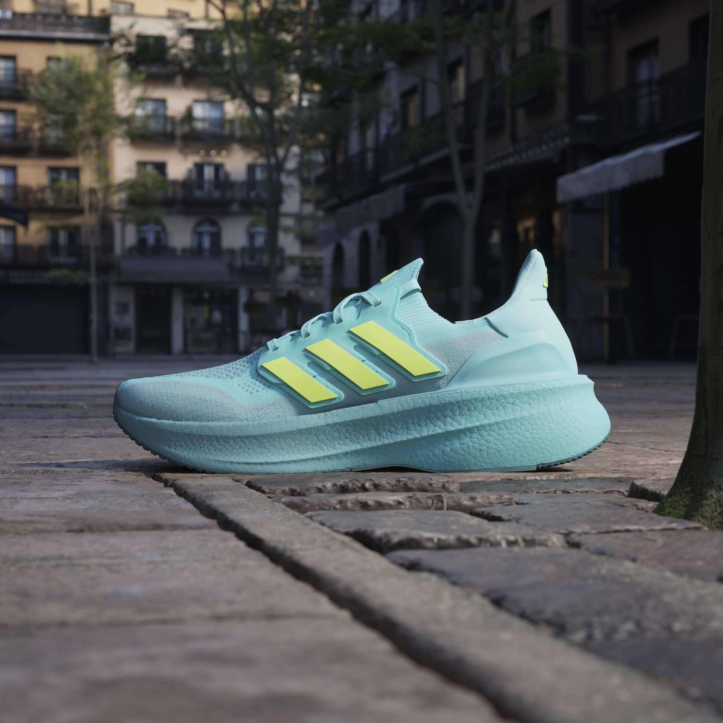 Aqua/Lemon/Mint - adidas - Ultraboost 5 Mens Running Shoes - 14