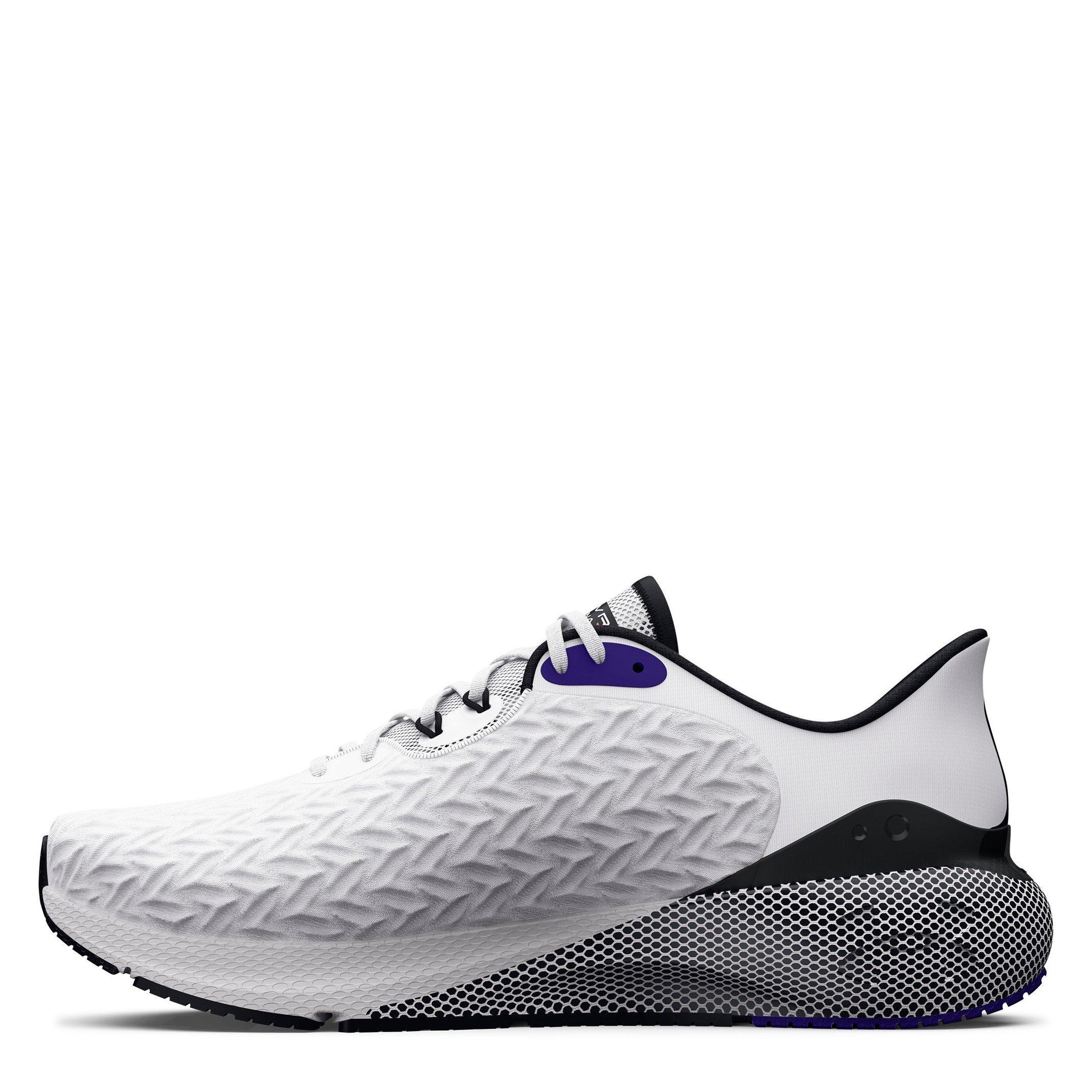Wit/Zwart - Under Armour - HOVR Machina 3 Clone Men's Running Shoes - 2