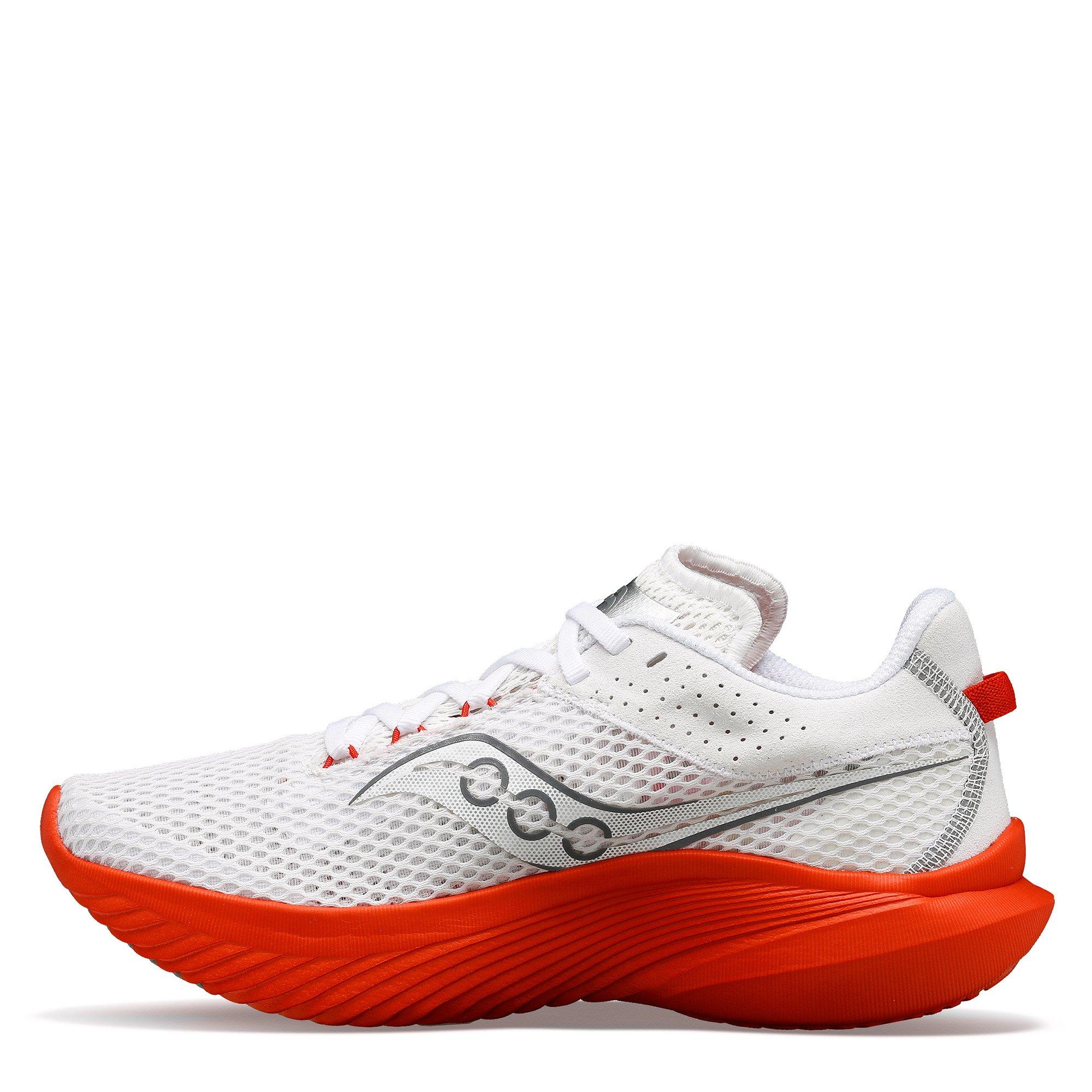 White/Infrared - Saucony - Kinvara 14 Womens Running Shoes - 2