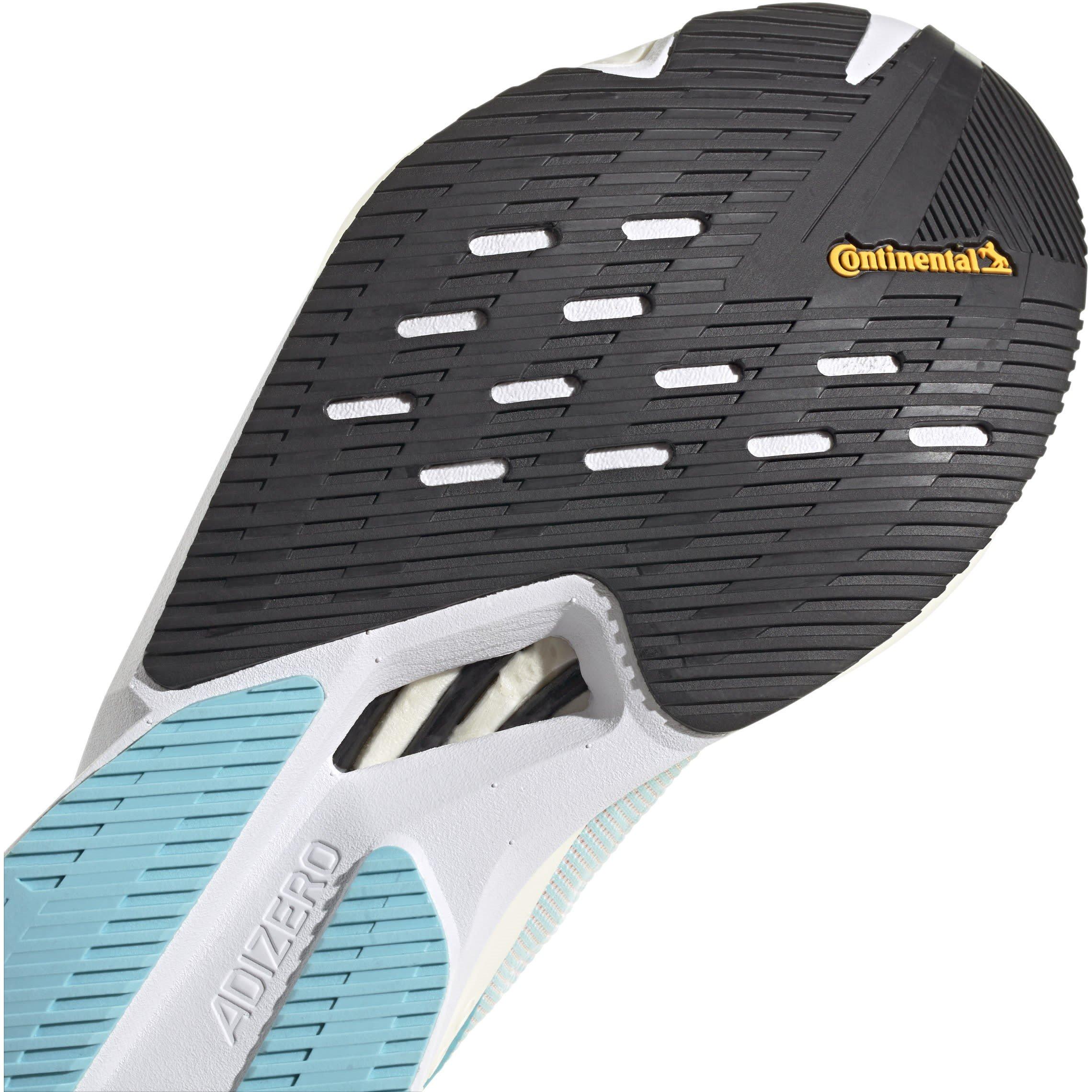 Flash Aqua/Silv - adidas - Adizero Boston 12 Running Shoes Womens - 8