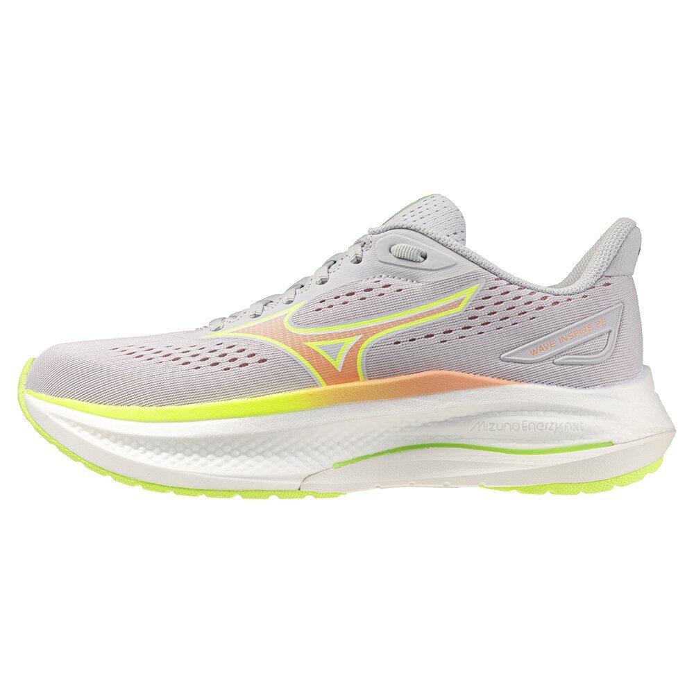 Mizuno Women's Wave Inspire 22 Road Running Shoes - Cloudscape/Dsrt - 8 (41)