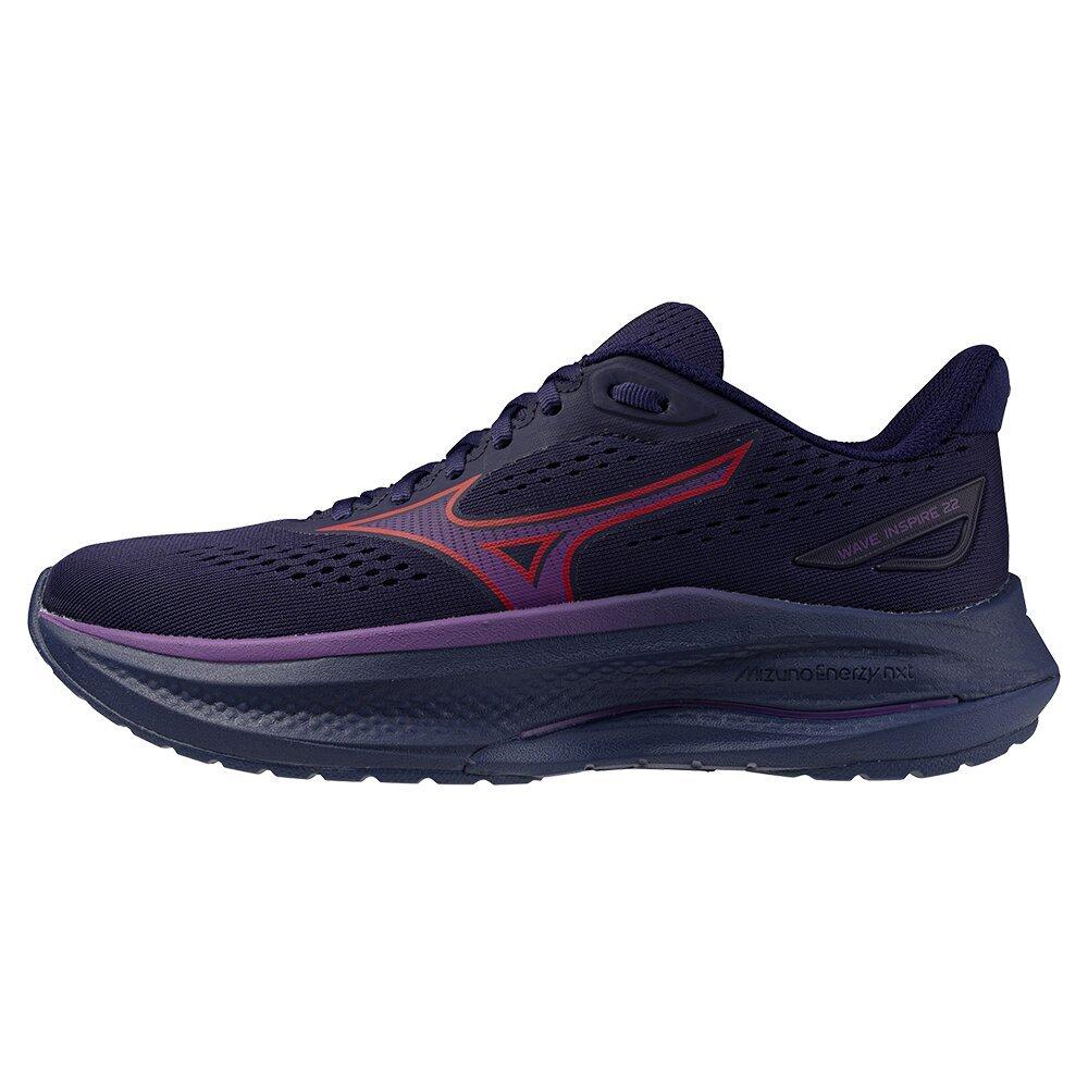 Mizuno Women's Wave Inspire 22 Road Running Shoes - Rhodonite/Tmto - 6 (39)