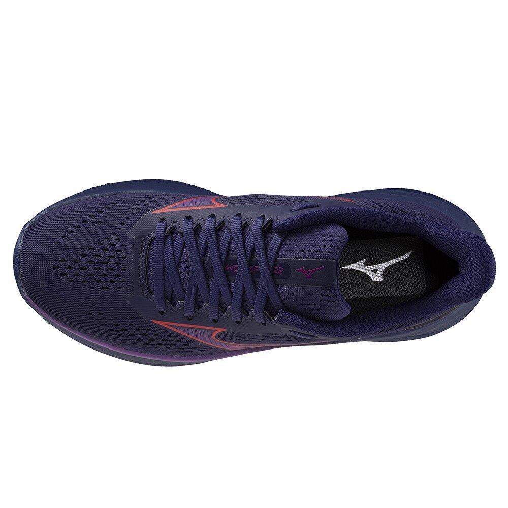 Rhodonite/Tmto - Mizuno - Women's Wave Inspire 22 Road Running Shoes - 3