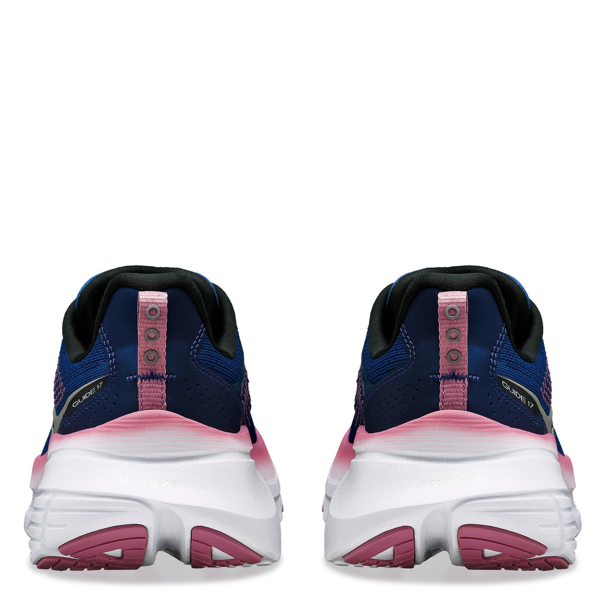 Navy/Orchid - Saucony - Saucony Guide 17 Womens Running Shoes - 6
