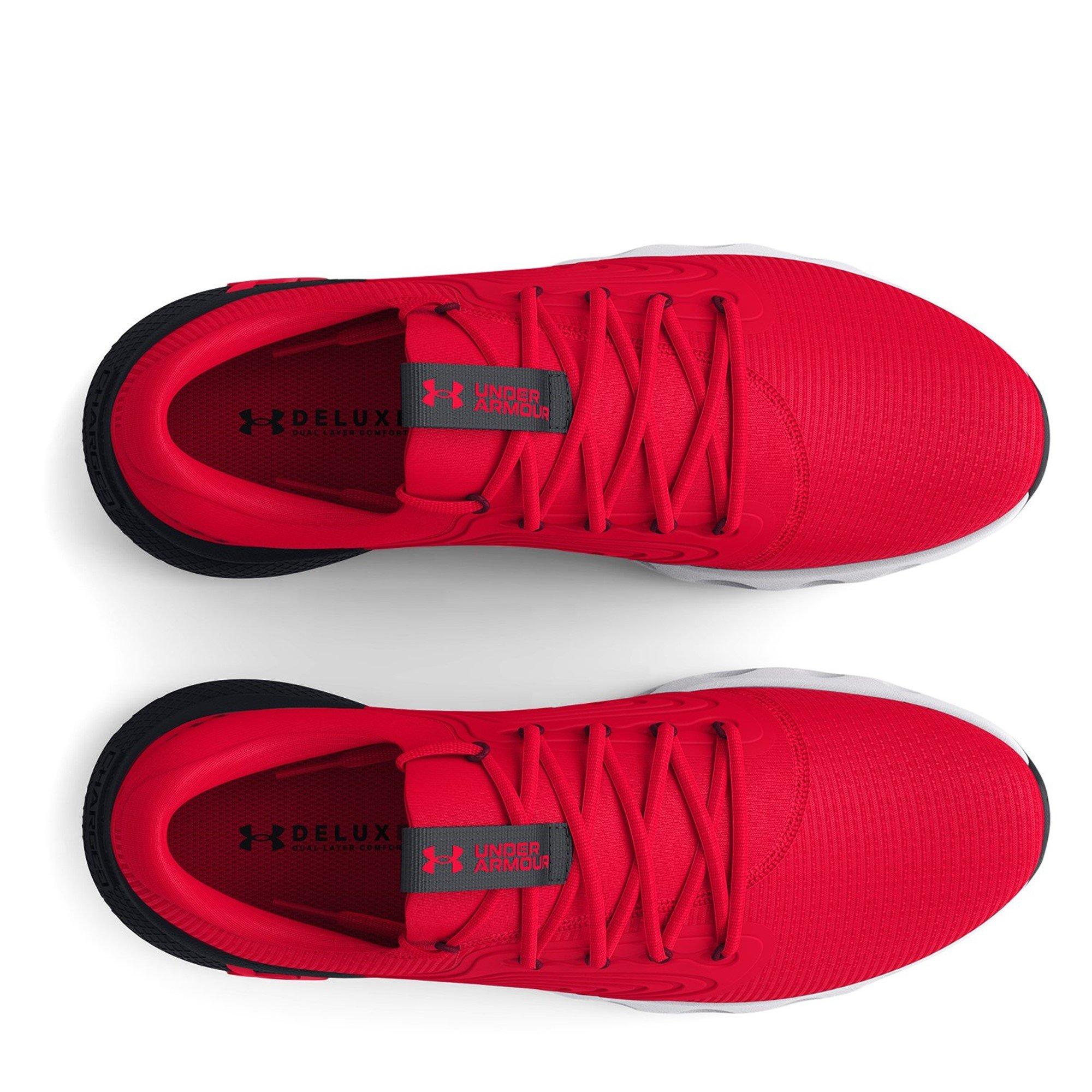 Red/Black/Red - Under Armour - Under Charged Vantage 2 Mens Running Shoes - 4