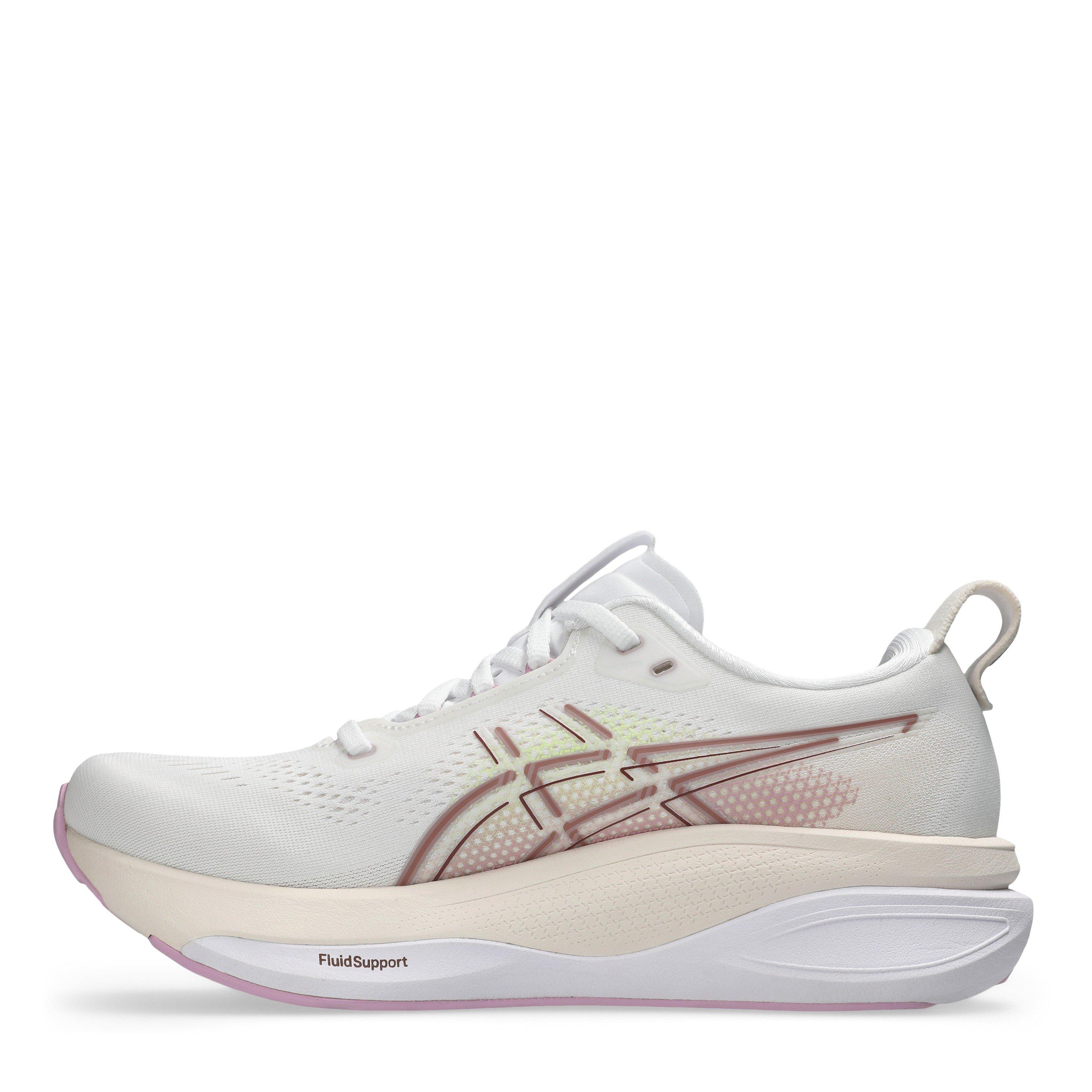 Hvid/Lilla - Asics - ASICS Gel Kayano 33 Womens Running Shoes - 2