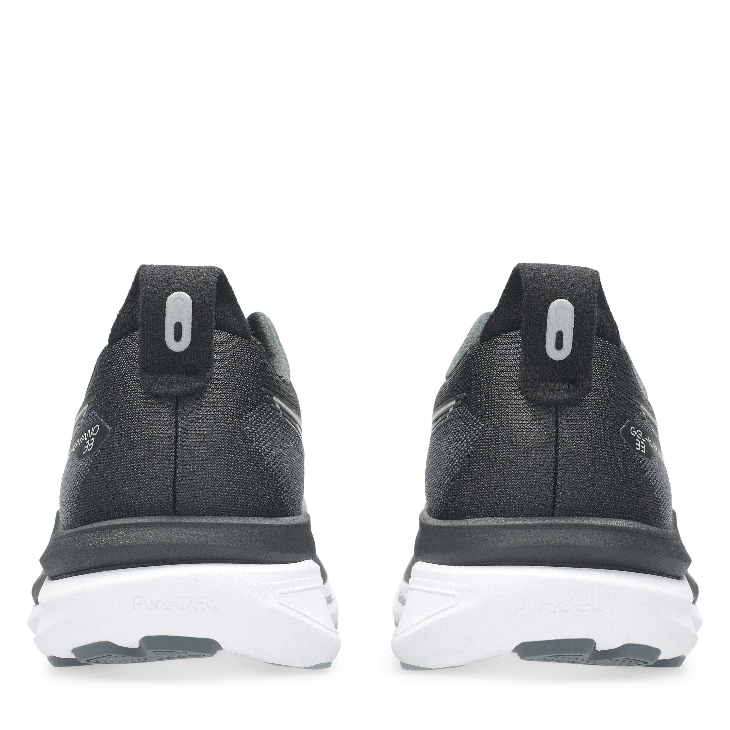 Black/White - Asics - ASICS Gel Kayano 33 Womens Running Shoes - 7