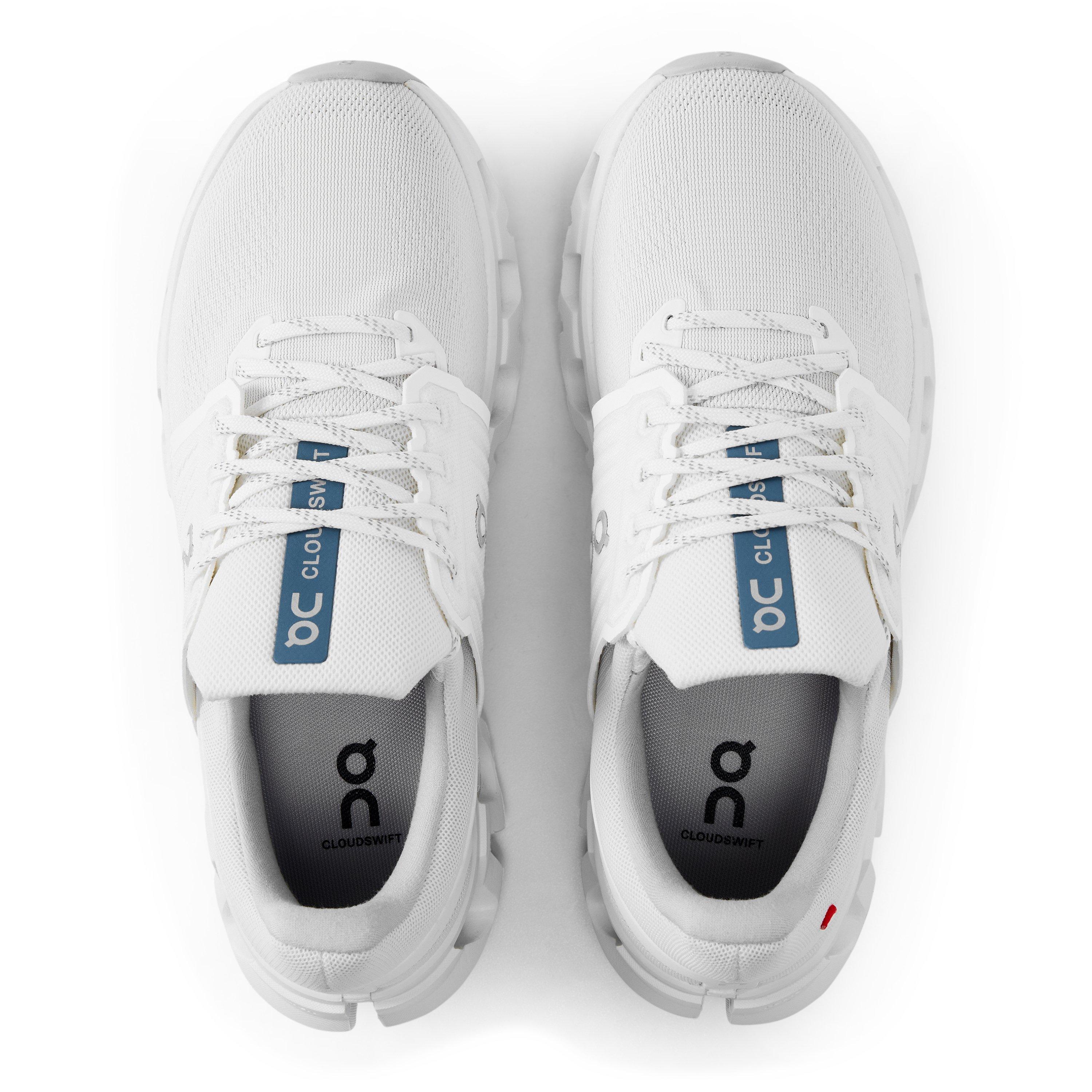 White/White - On - Womens Cloudswift 4 Ad Running Shoes - 5