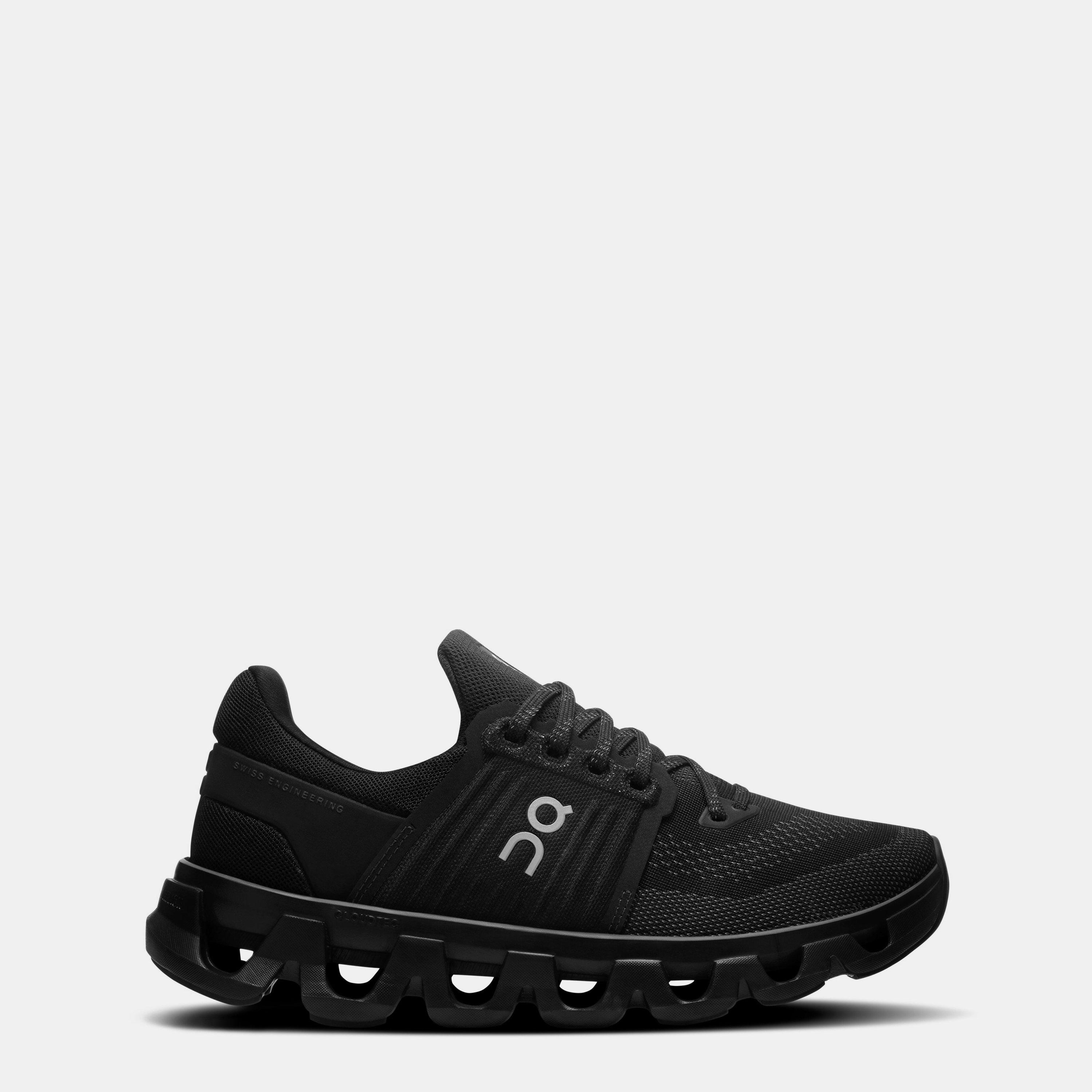 On Womens Cloudswift 4 Ad Running Shoes - Black/Rock - Size 4.5 (37.5)