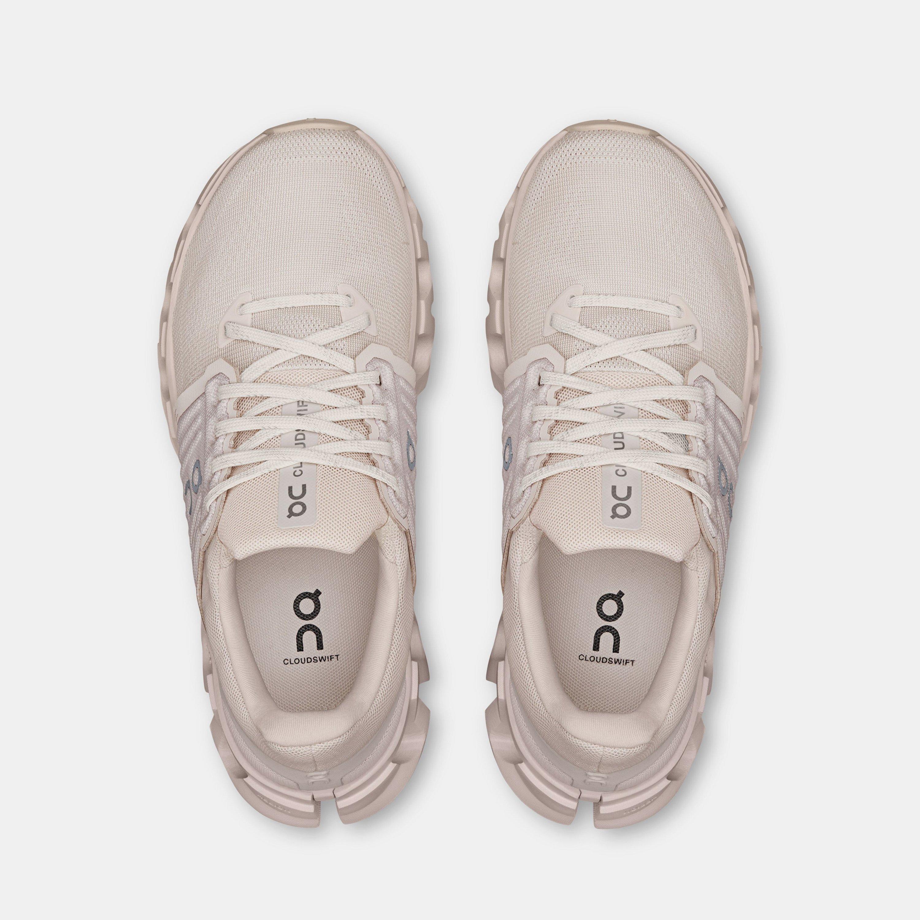 Sand/Ivory - On - Womens Cloudswift 4 Ad Running Shoes - 6