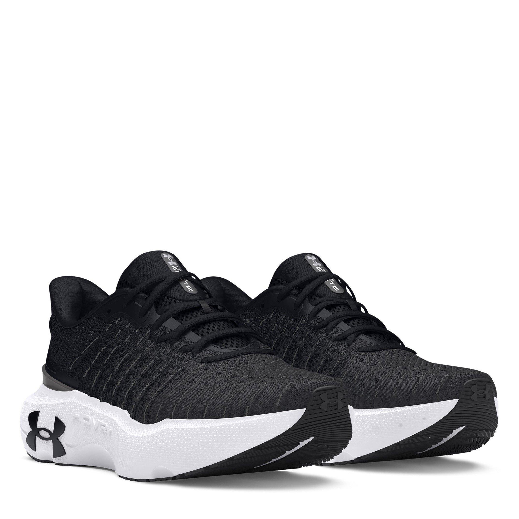 Zwart/Wit - Under Armour - Infinite Elite Running Shoes Mens - 5