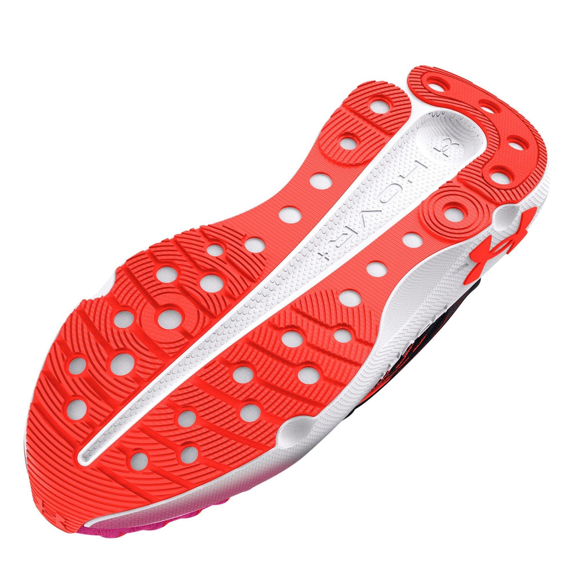 Black/ Fire - Under Armour - Infinite Elite Running Shoes Mens - 3