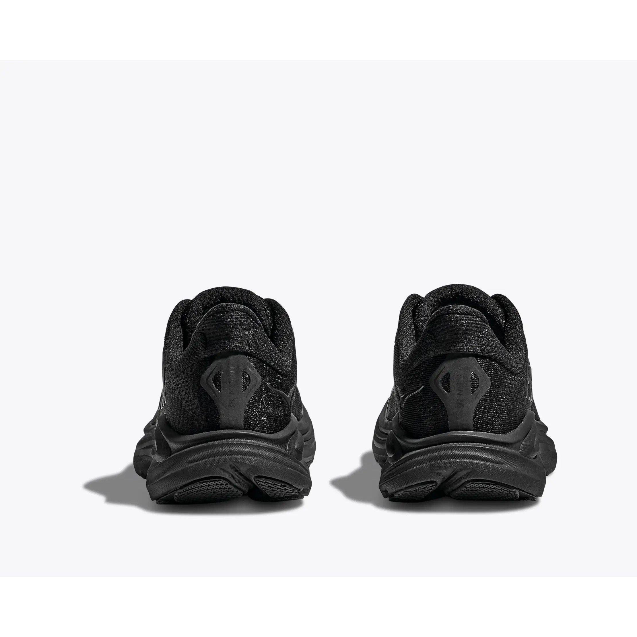 Black/Black - Hoka - Kids' Clifton 10 Road Running Shoes - 5