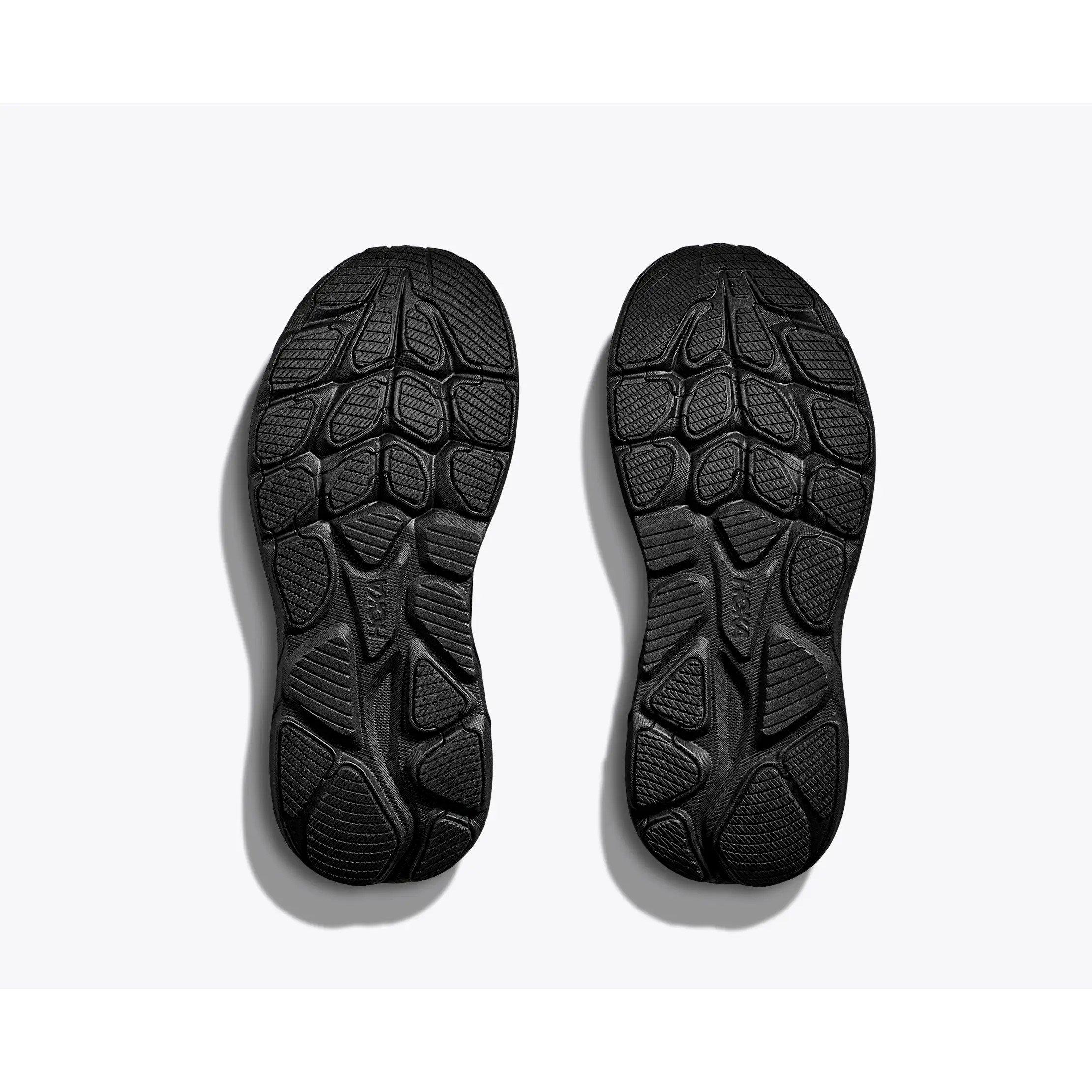 Black/Black - Hoka - Kids' Clifton 10 Road Running Shoes - 7