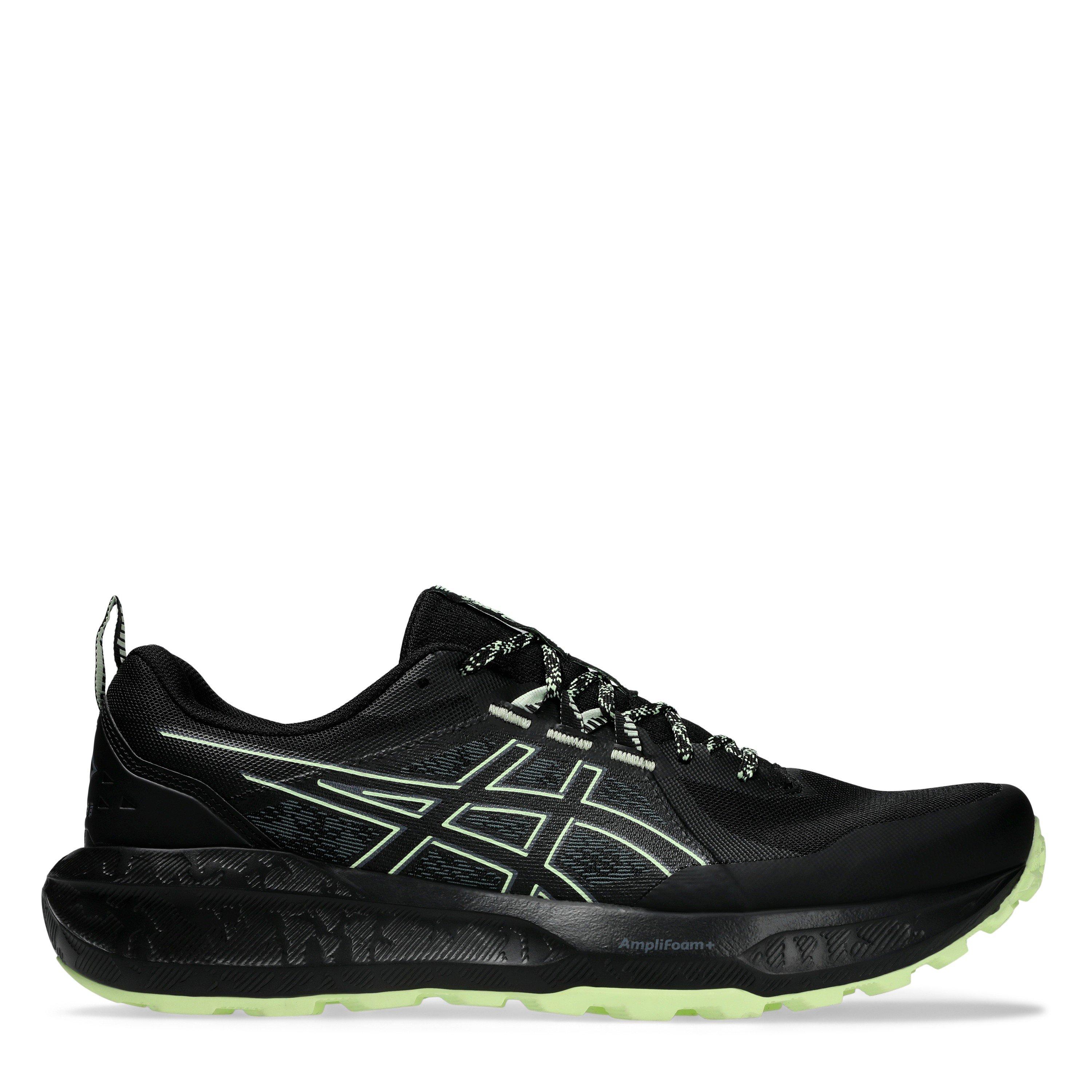 Asics Men's Sonoma 8 Trail Running Shoes - Black/Yellow - 8.5 (43.5)