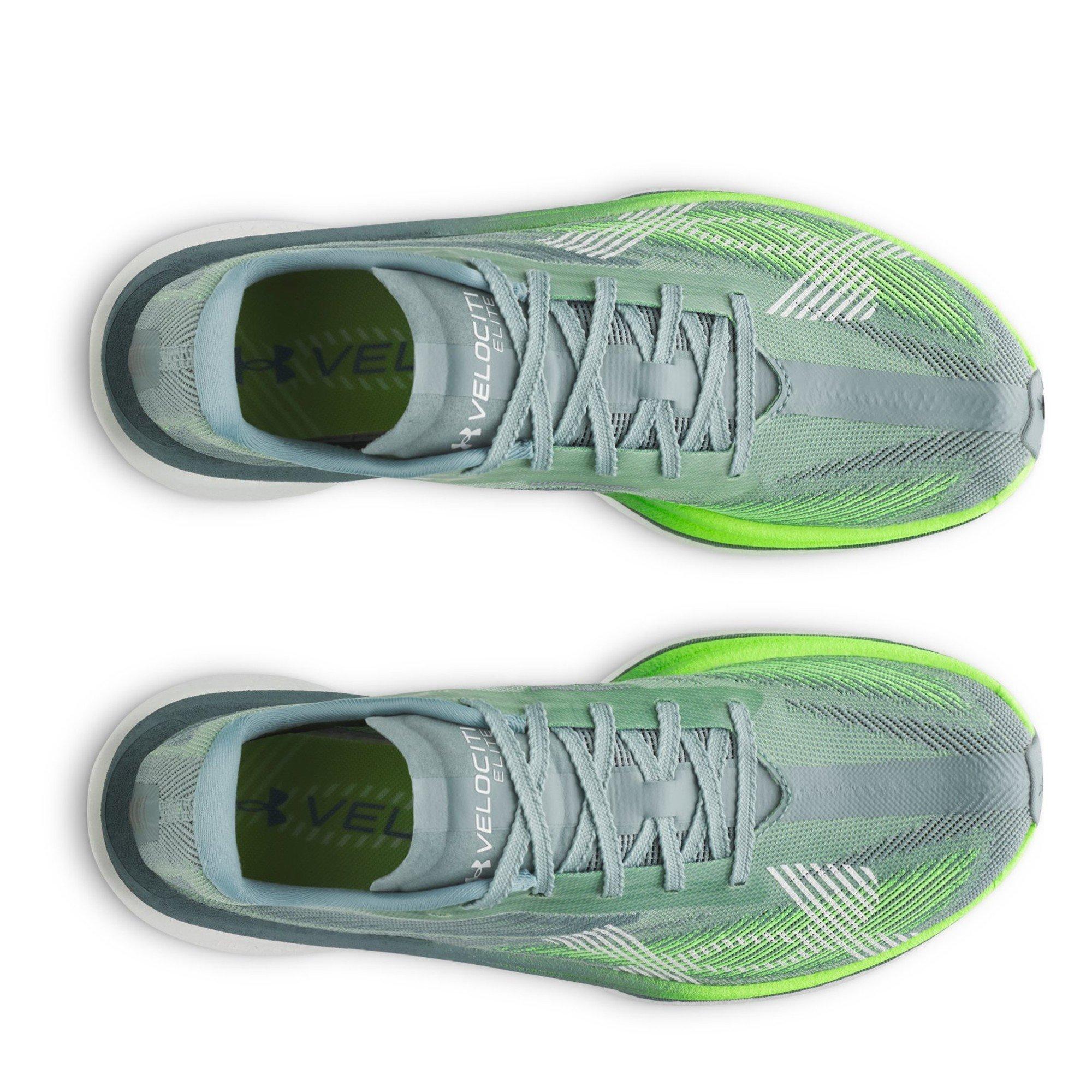 Green - Under Armour - Under Armour Ua U Velociti Elite 3 Road Running Shoes Mens - 4