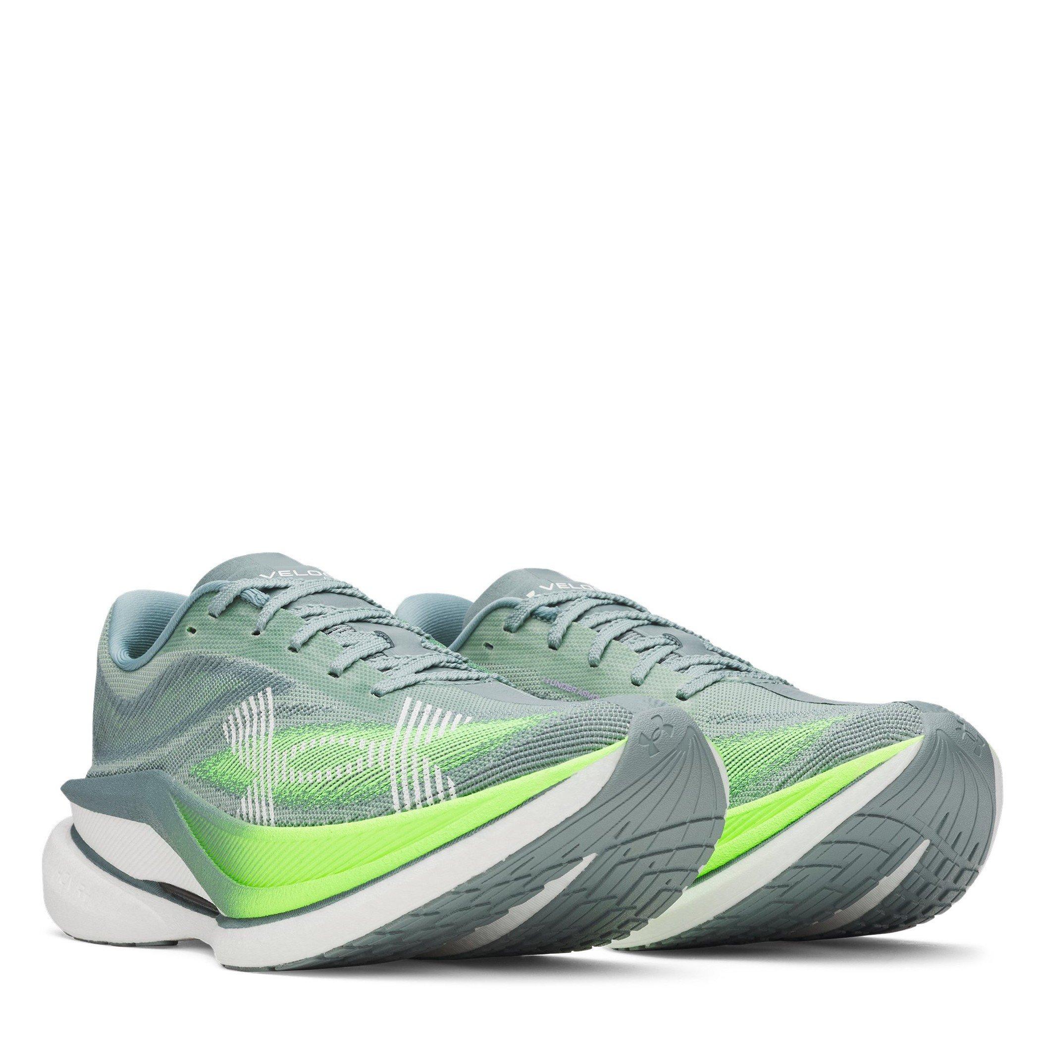 Green - Under Armour - Under Armour Ua U Velociti Elite 3 Road Running Shoes Mens - 5