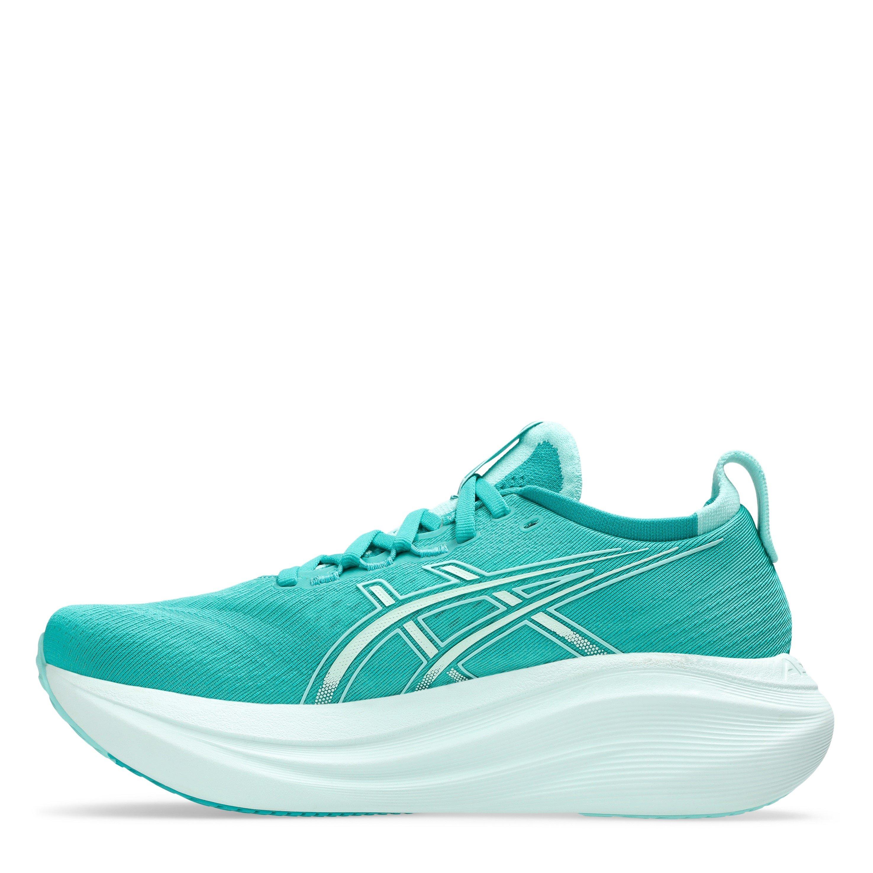 WAVE TEAL/MINT - Asics - Gel Nimbus 27 Womens Running Shoes - 2