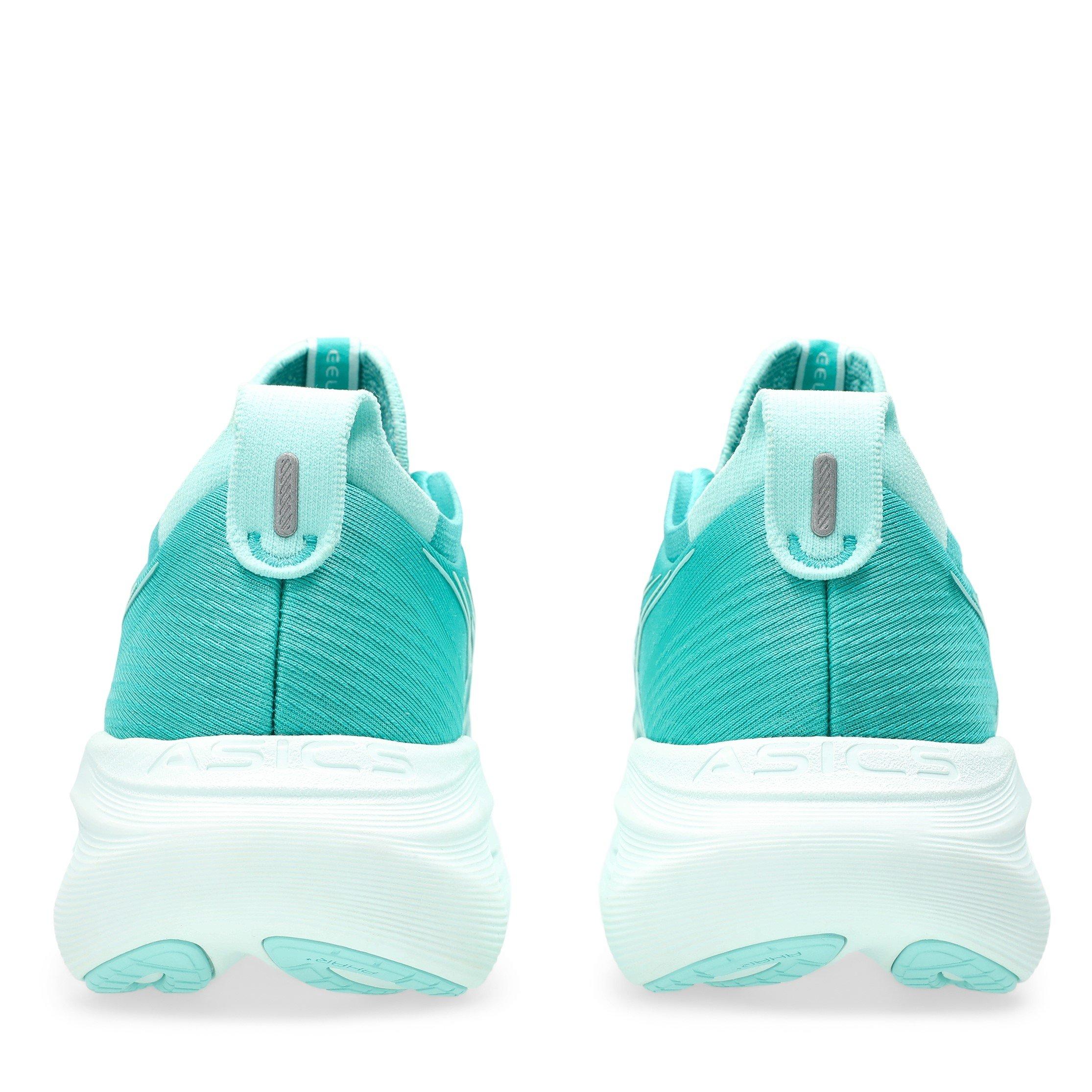 WAVE TEAL/MINT - Asics - Gel Nimbus 27 Womens Running Shoes - 7